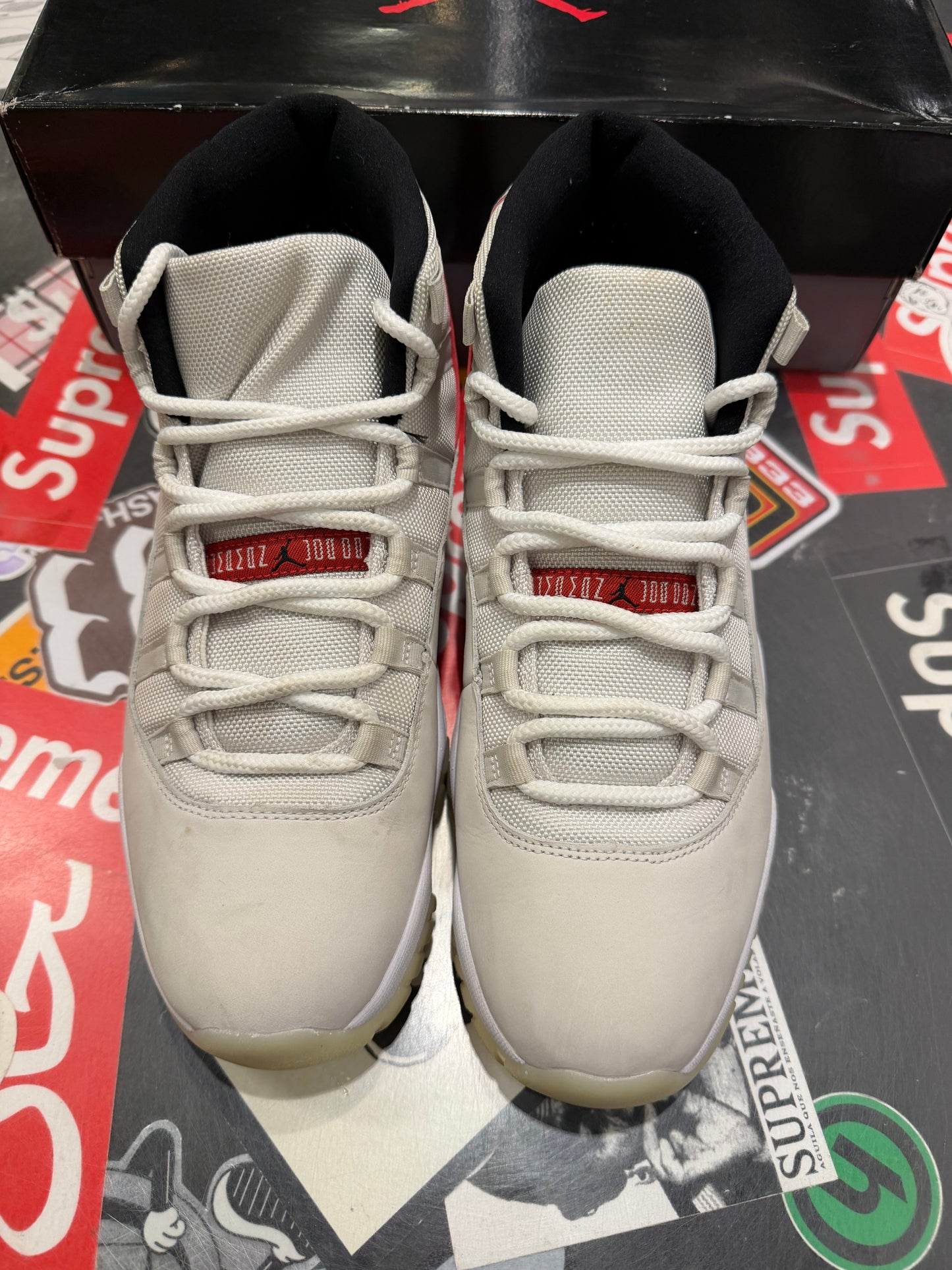 Jordan 11 Platinum Tint