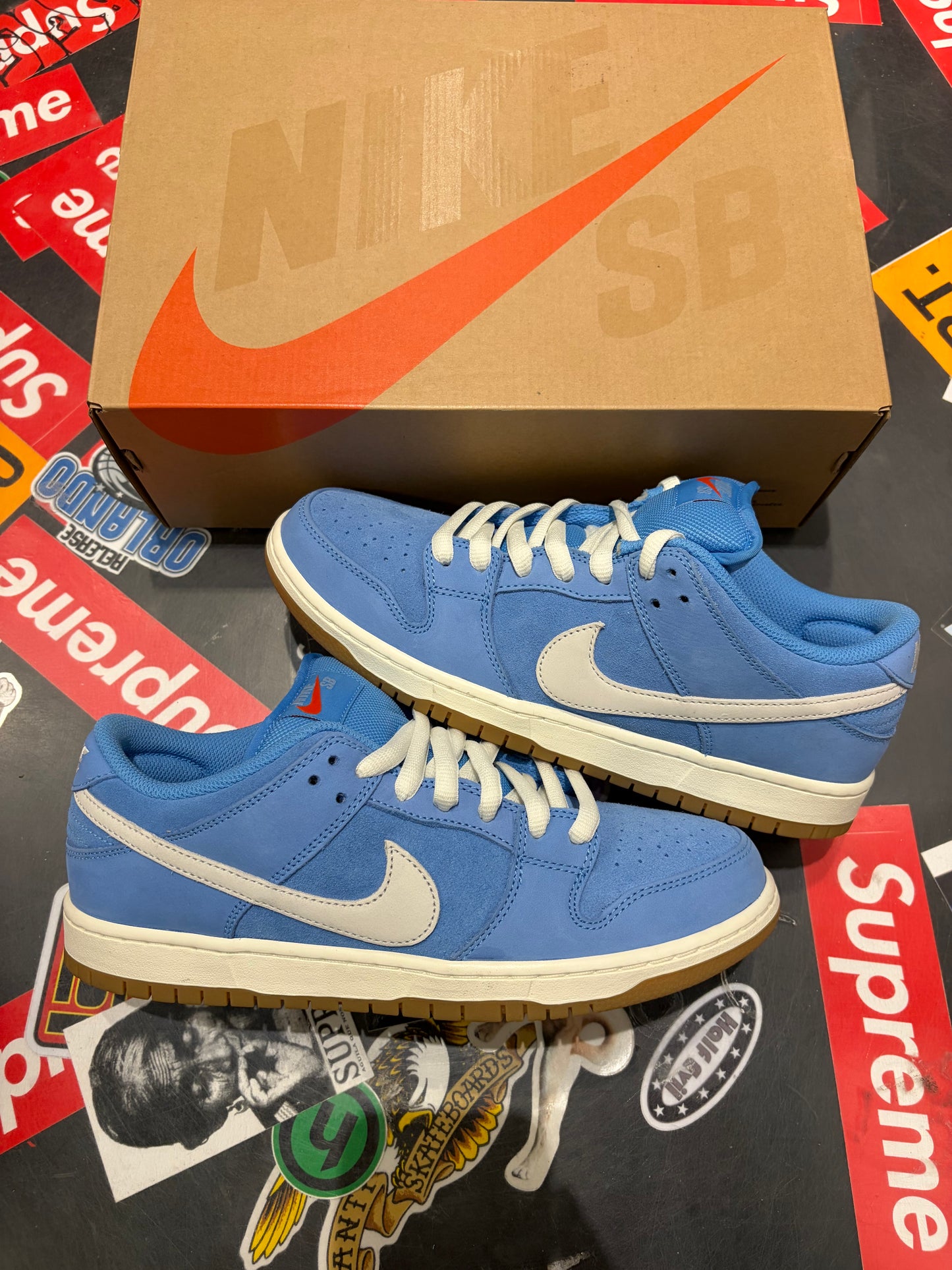 SB Dunk Low Blue Gum