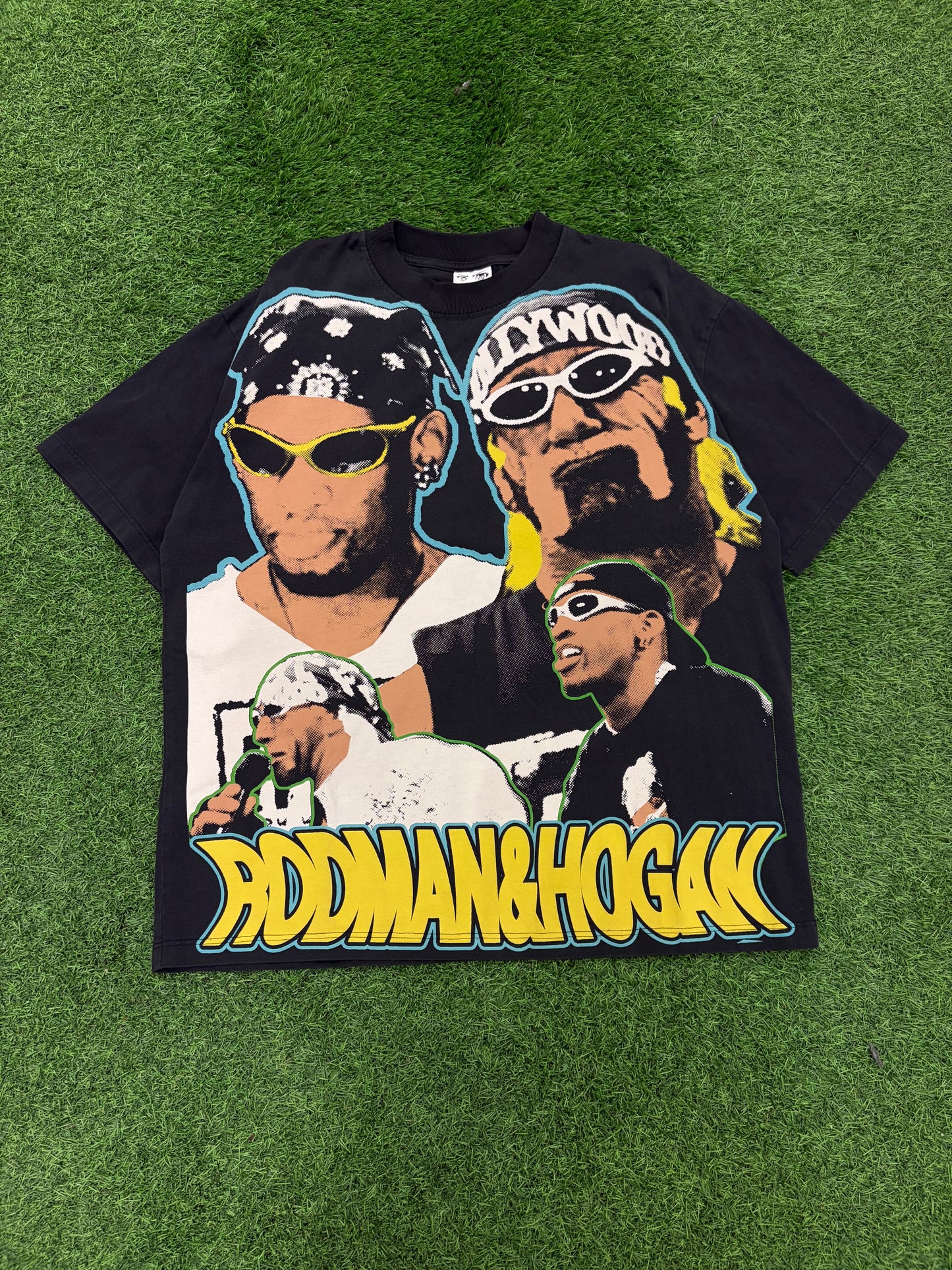 Dennis Rodman Hulk Hogan Sinclair Studios Tee