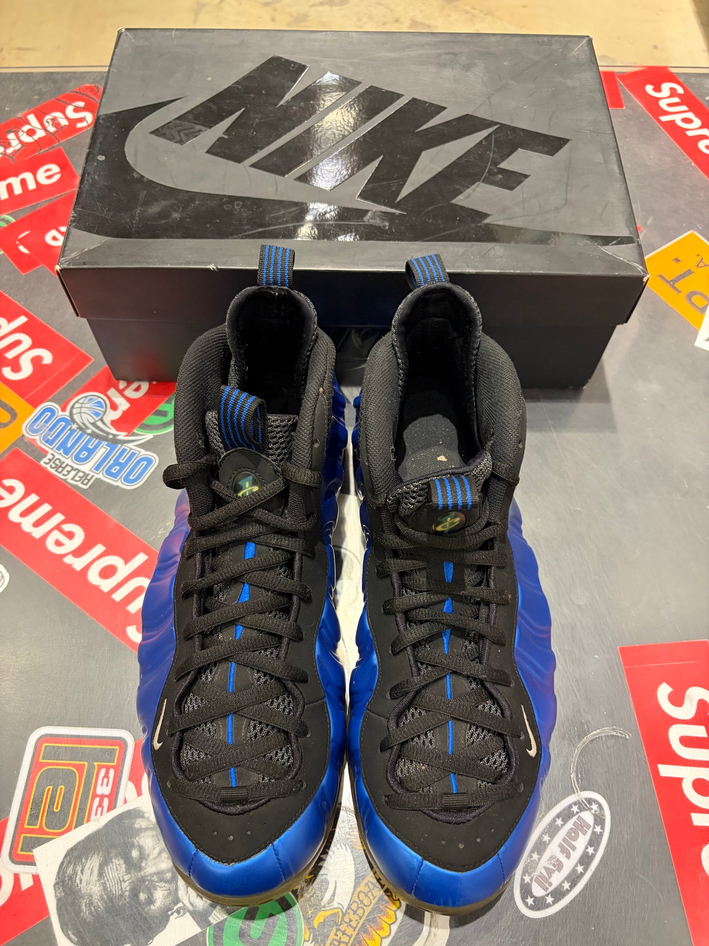Foamposite Royal Blue