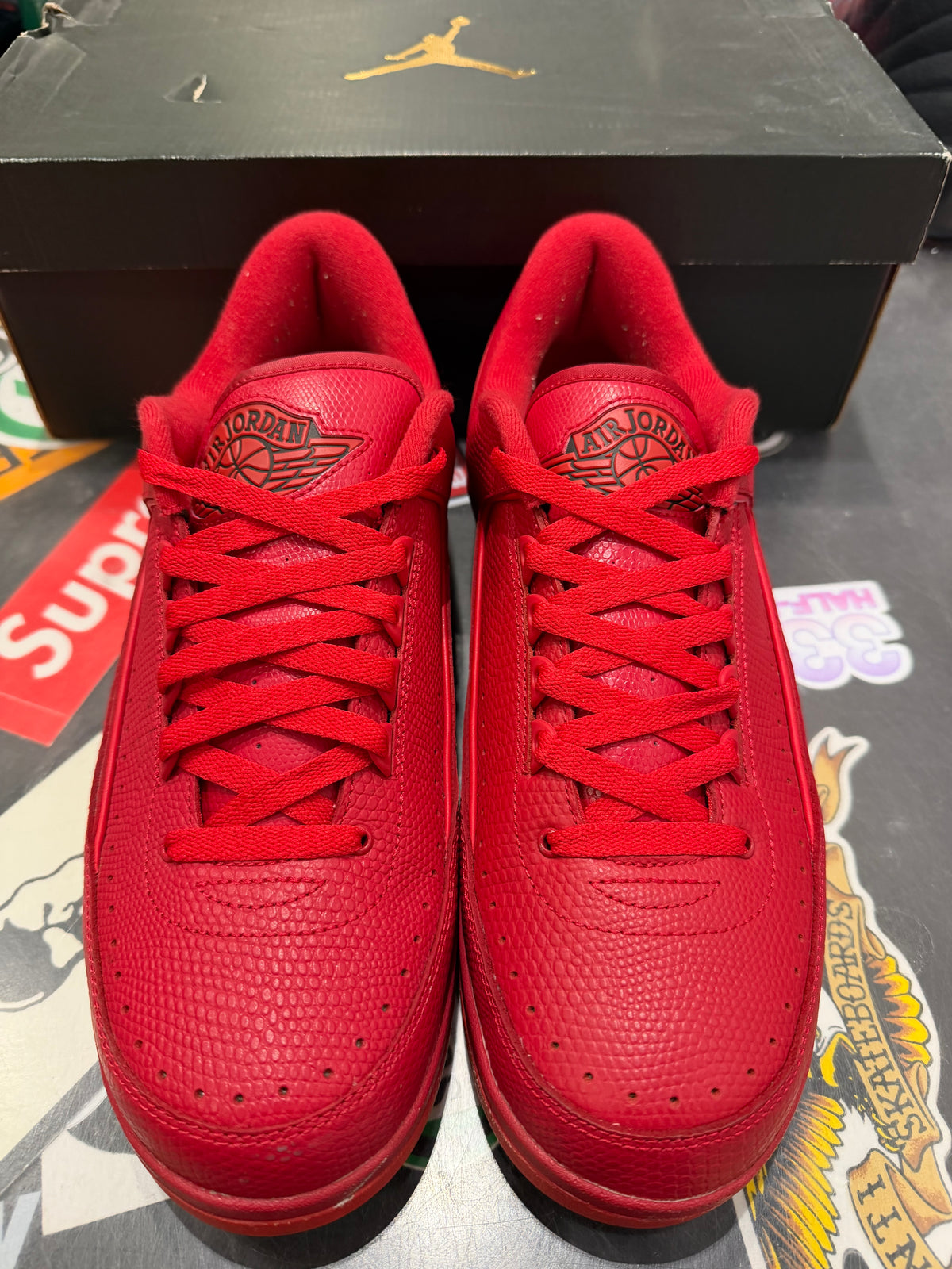 Jordan 2 low Gym red