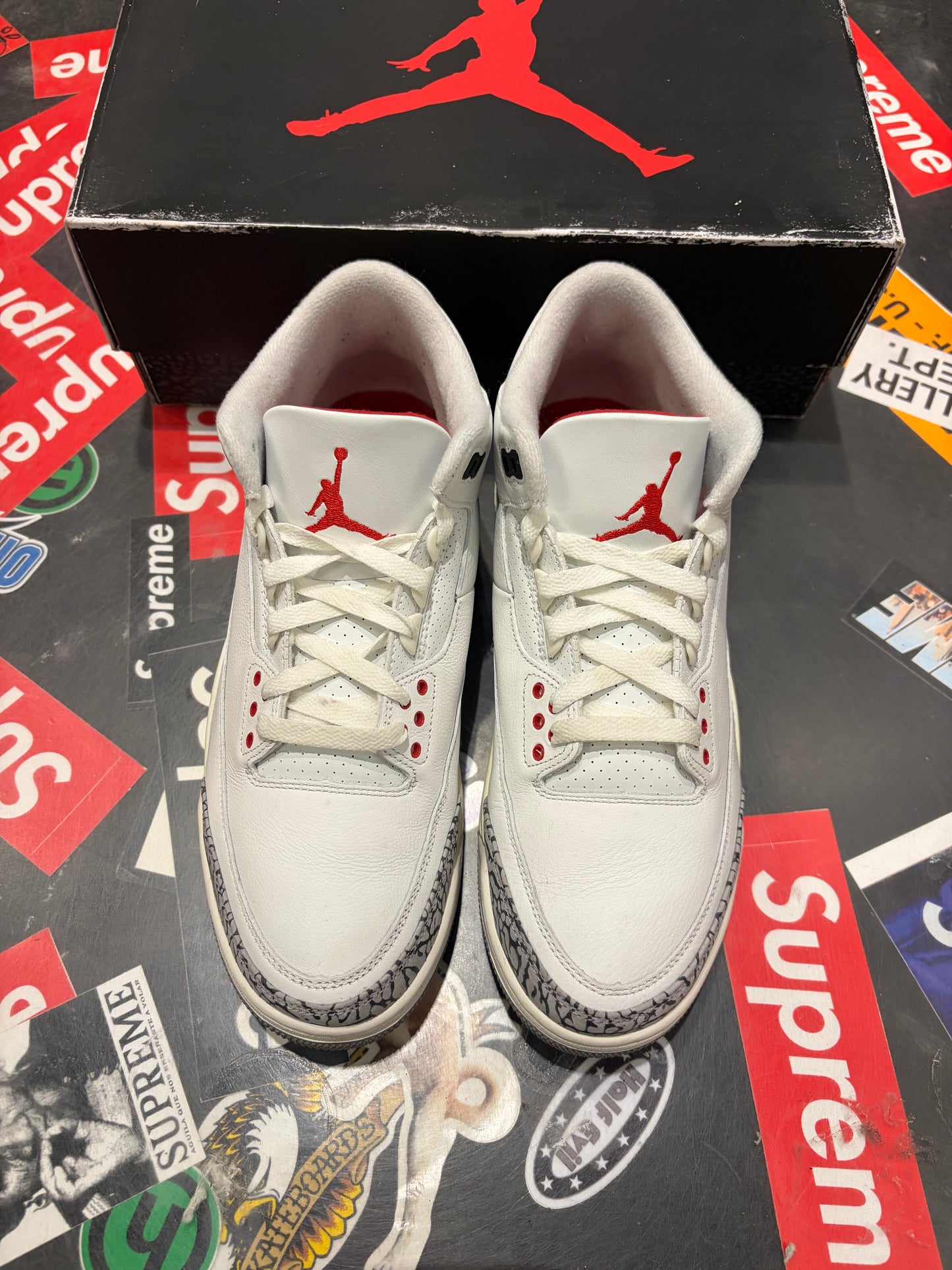 Jordan 3 White Cement