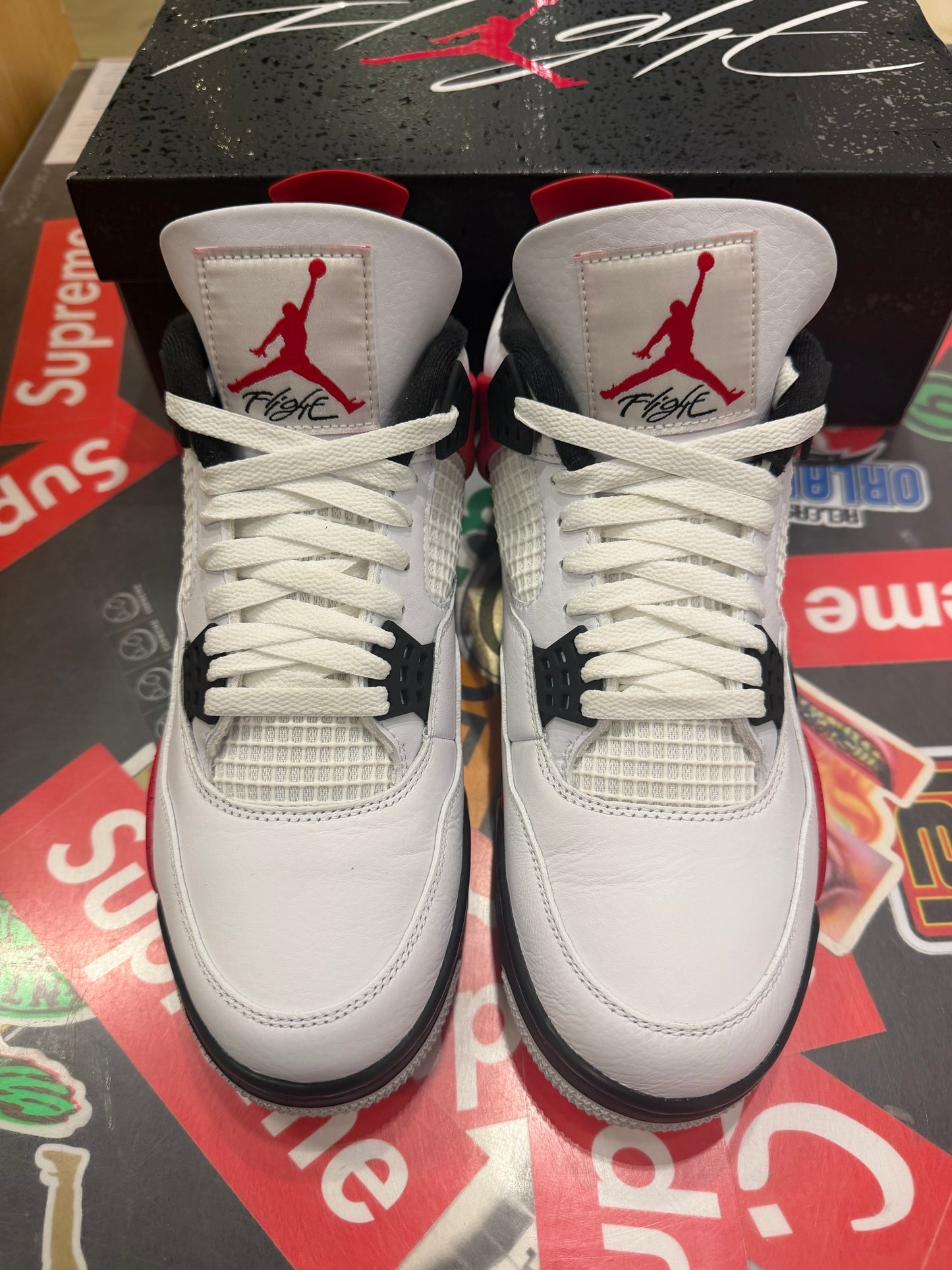 Jordan 4 Red Cement