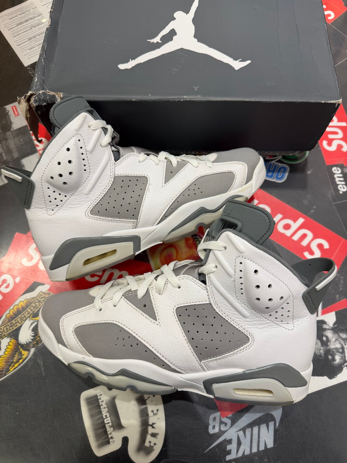 Jordan 6 Cool Grey