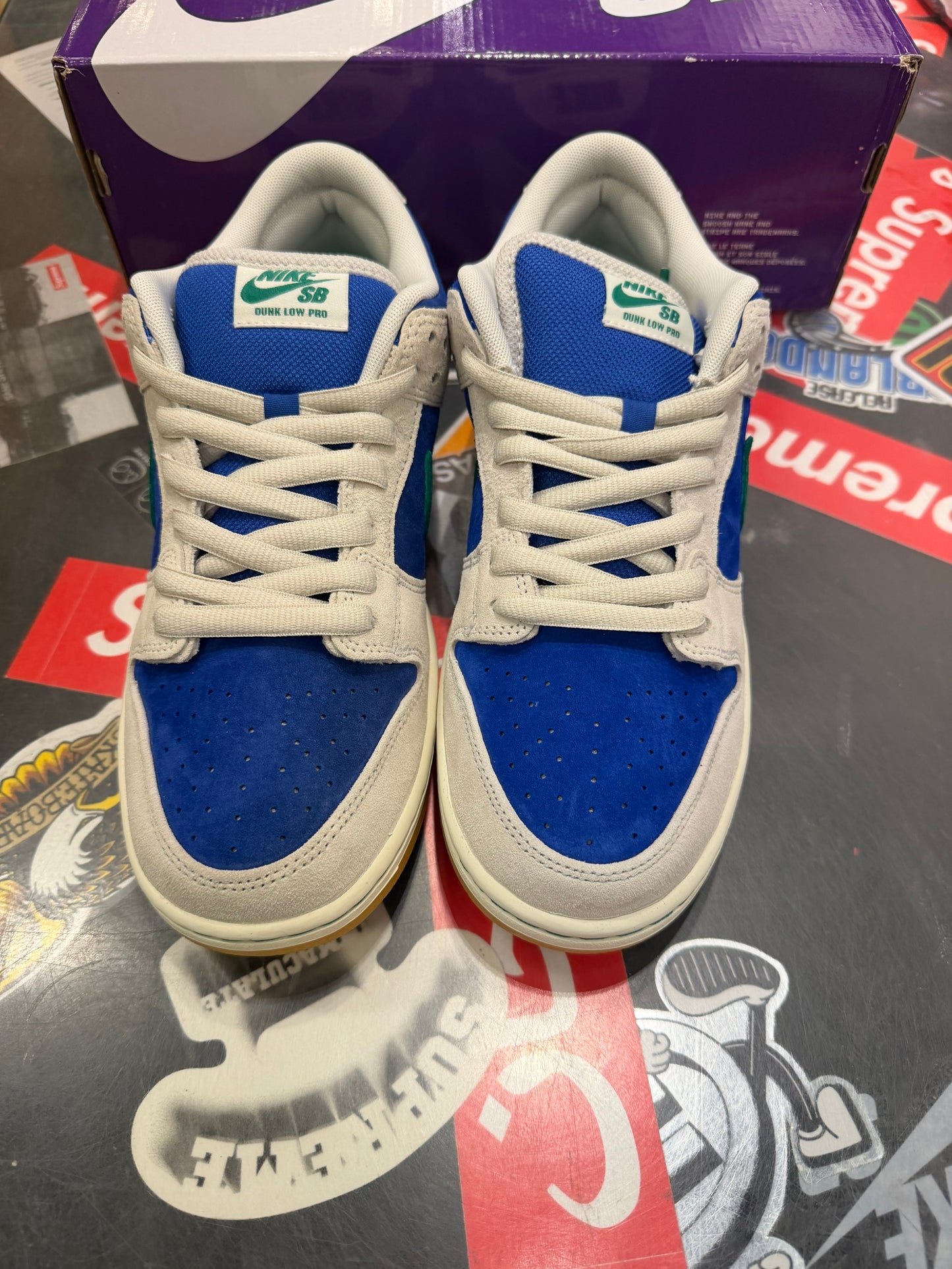 SB Dunk low Royal Malachite