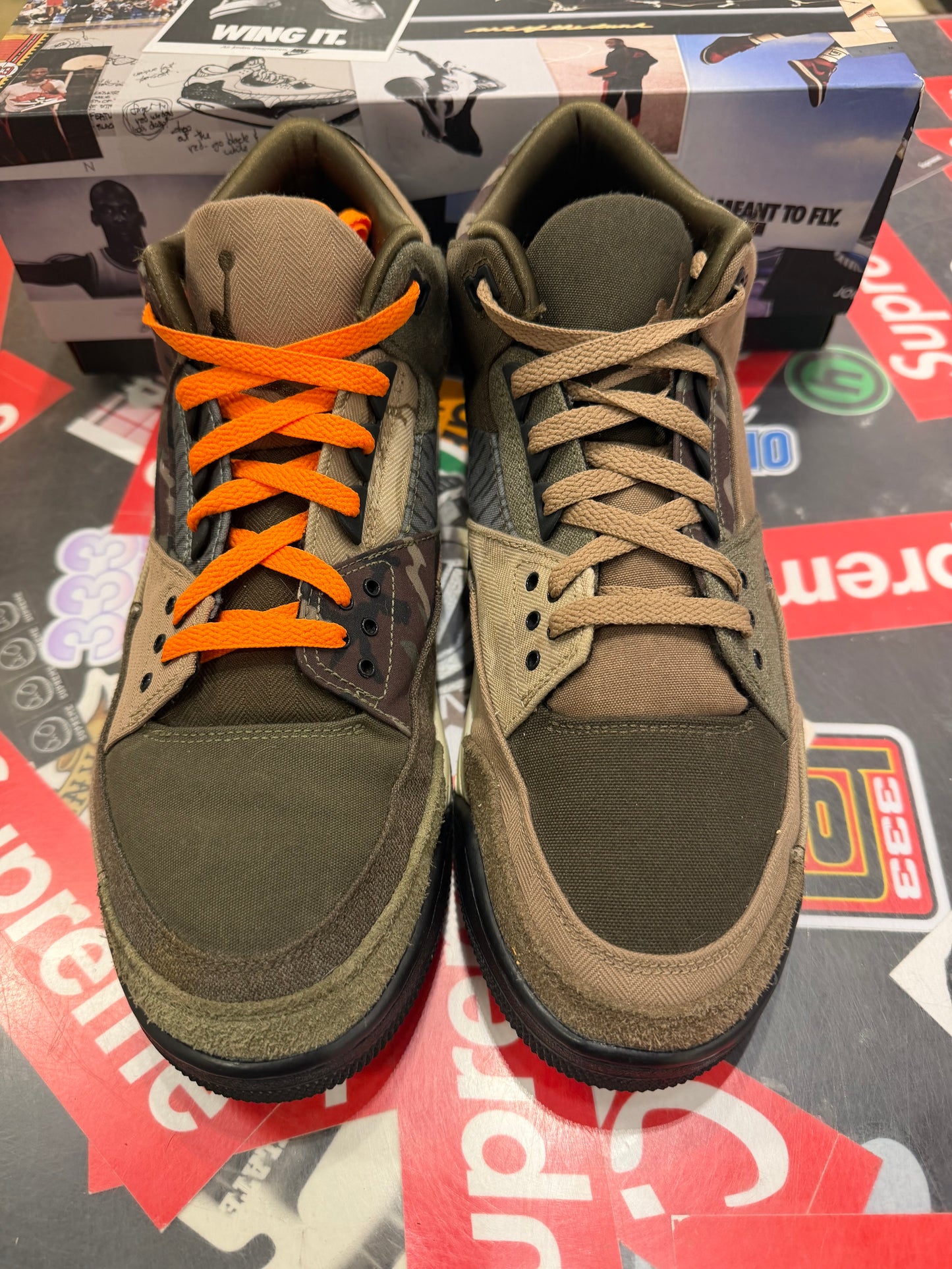 Jordan 3 Patchwork Camo