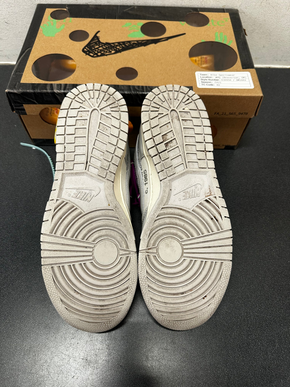 Off-White Dunk Lot 21