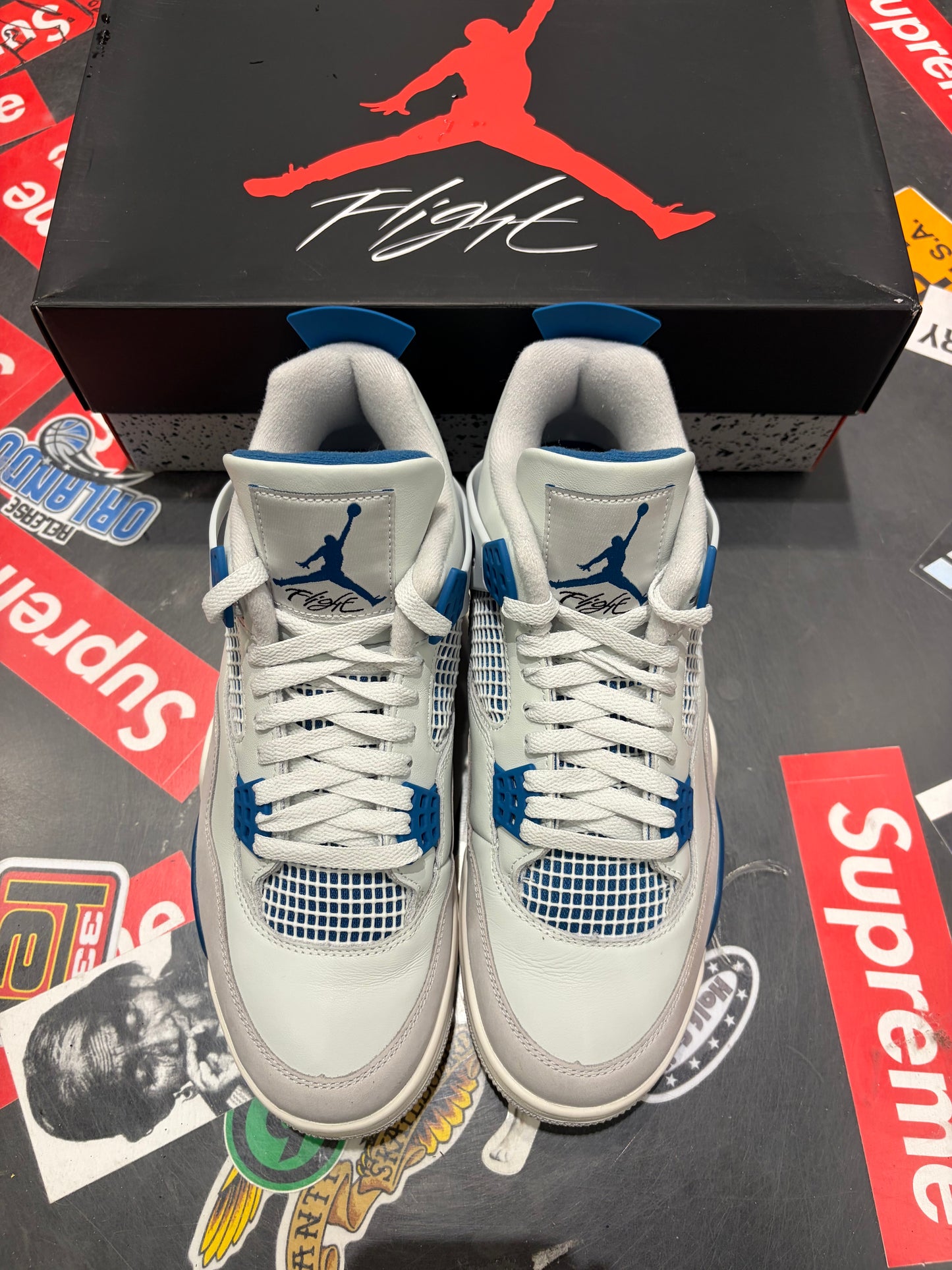 Jordan 4 Military Blue