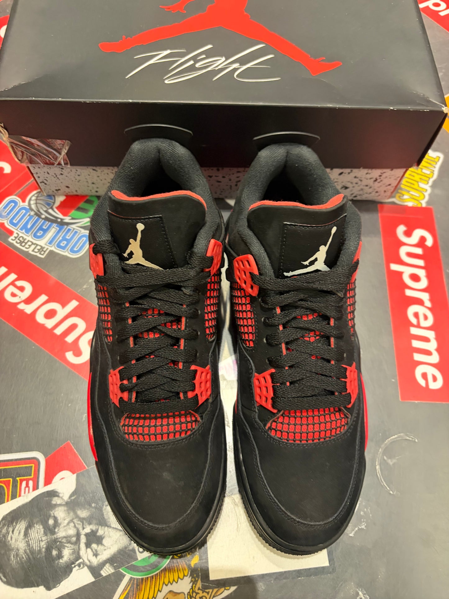 Jordan 4 Red Thunder