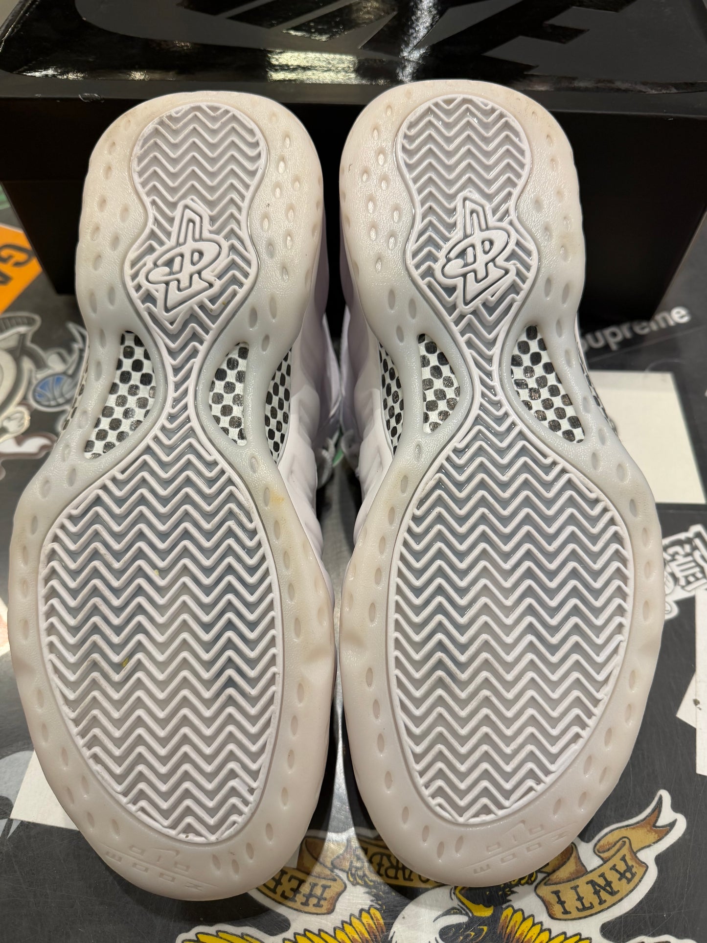 Triple White Foamposite