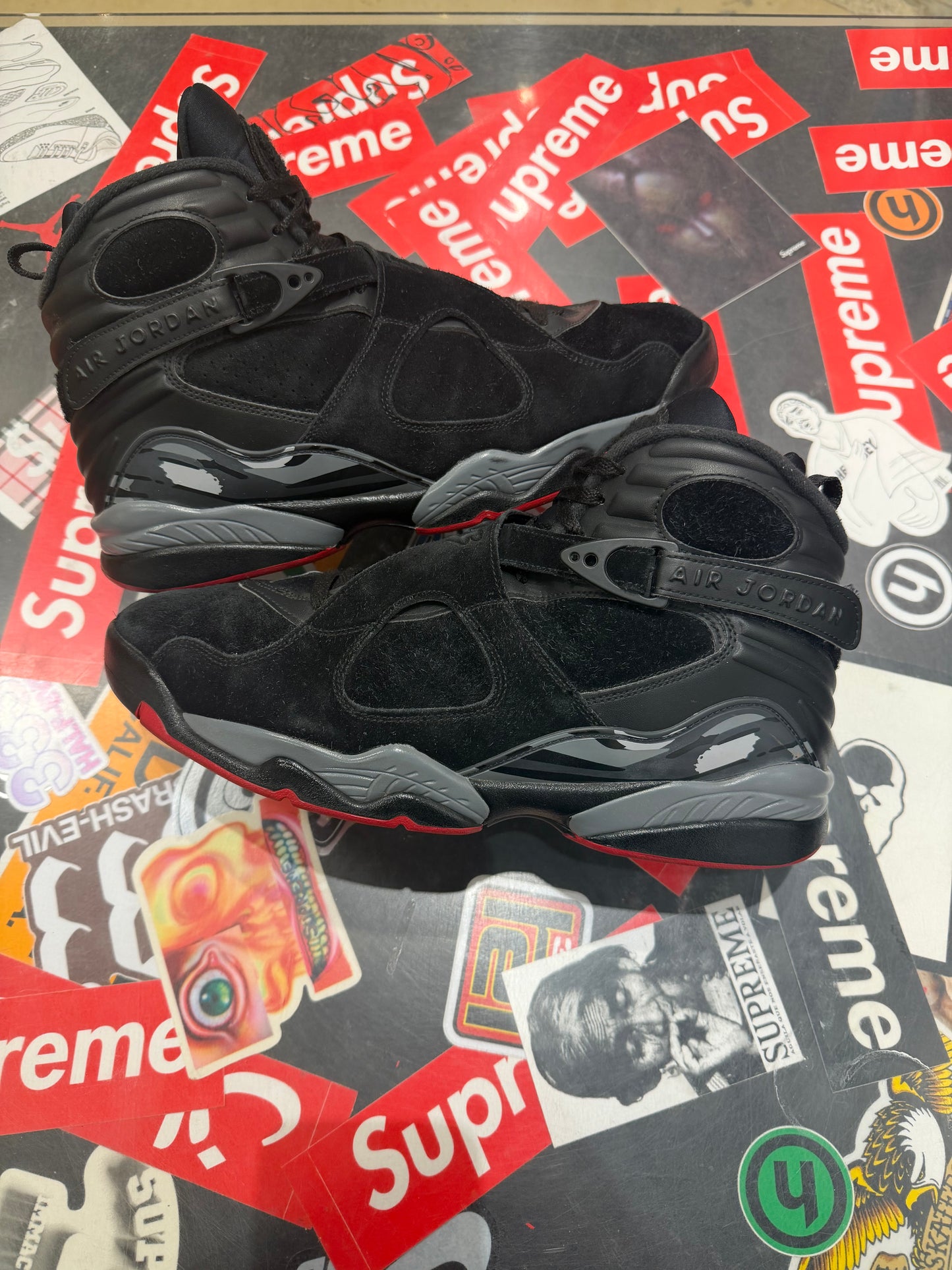 Jordan 8 Black Cement