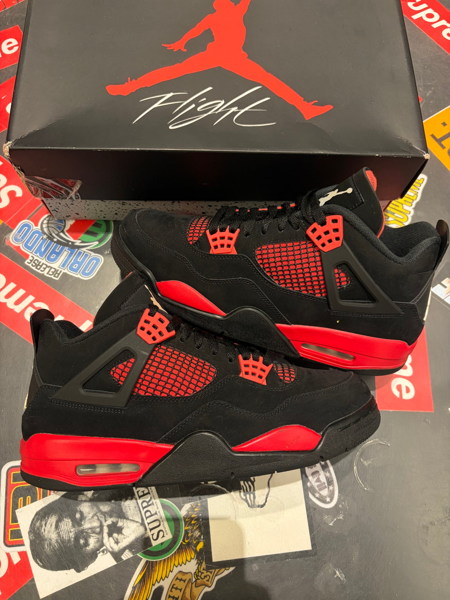 Jordan 4 Red Thunder