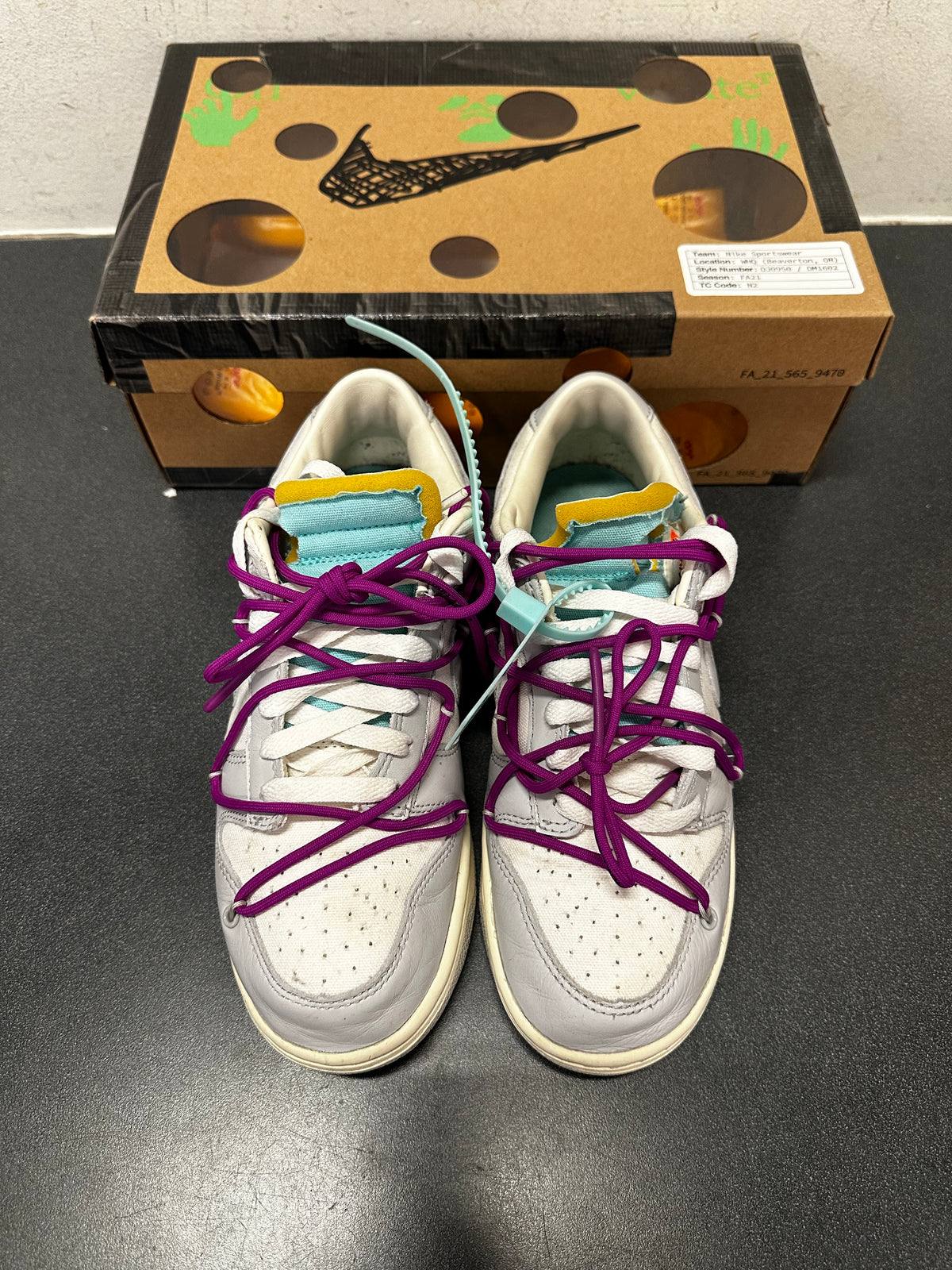 Off-White Dunk Lot 21