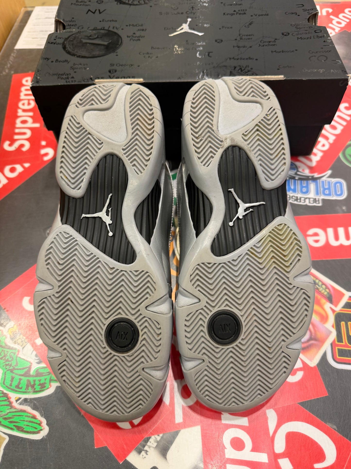 Jordan 14 Metallic Silver (W)