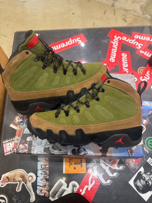 Jordan 9 Legion Green