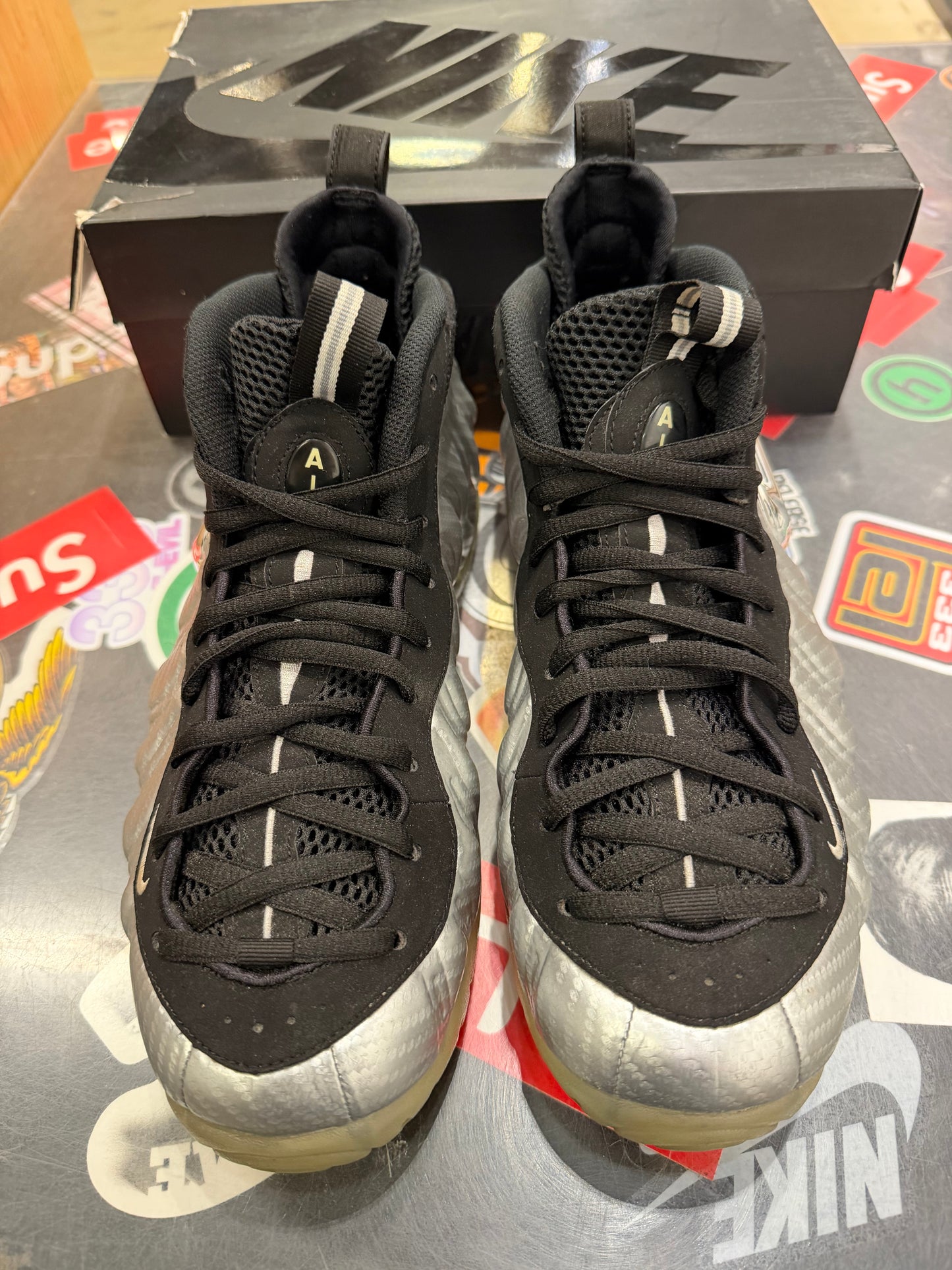 Foamposite Silver Surfer