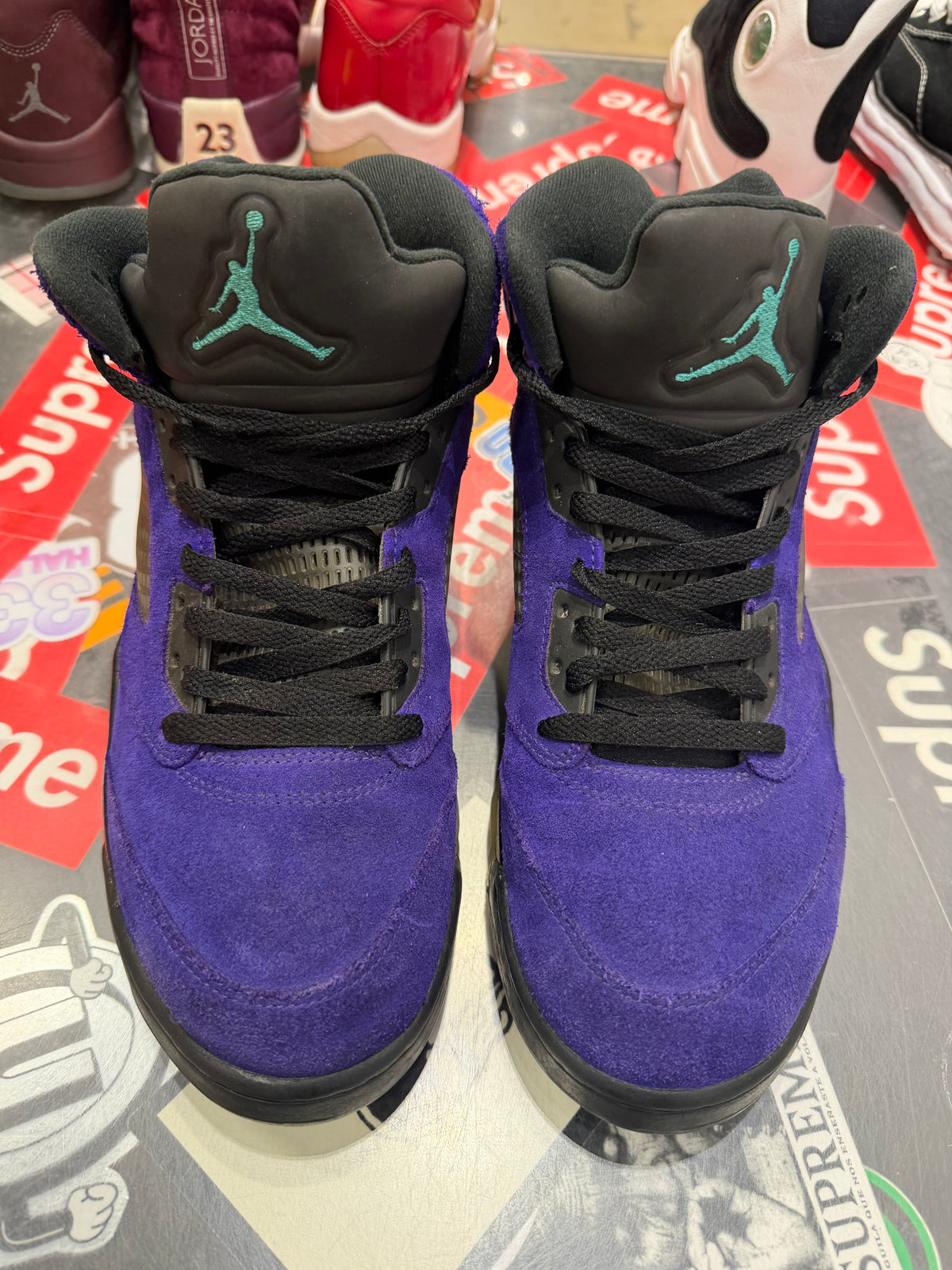 Jordan 5 Alternate grape