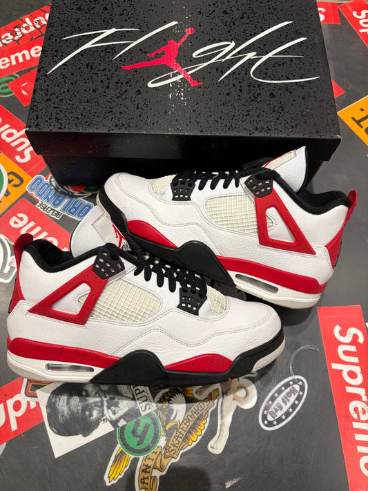 Jordan 4 Red Cement