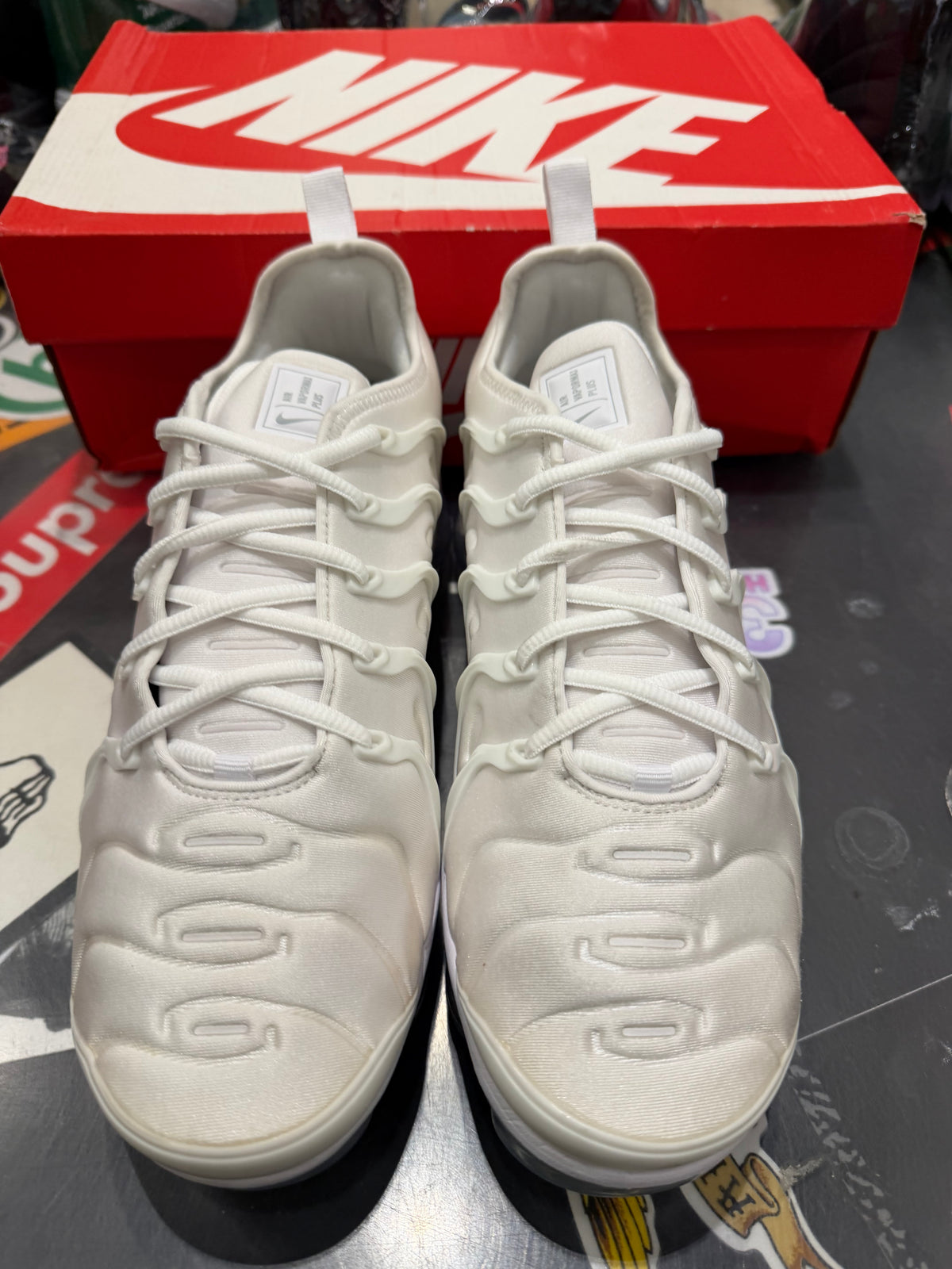 Nike VaporMax plus white