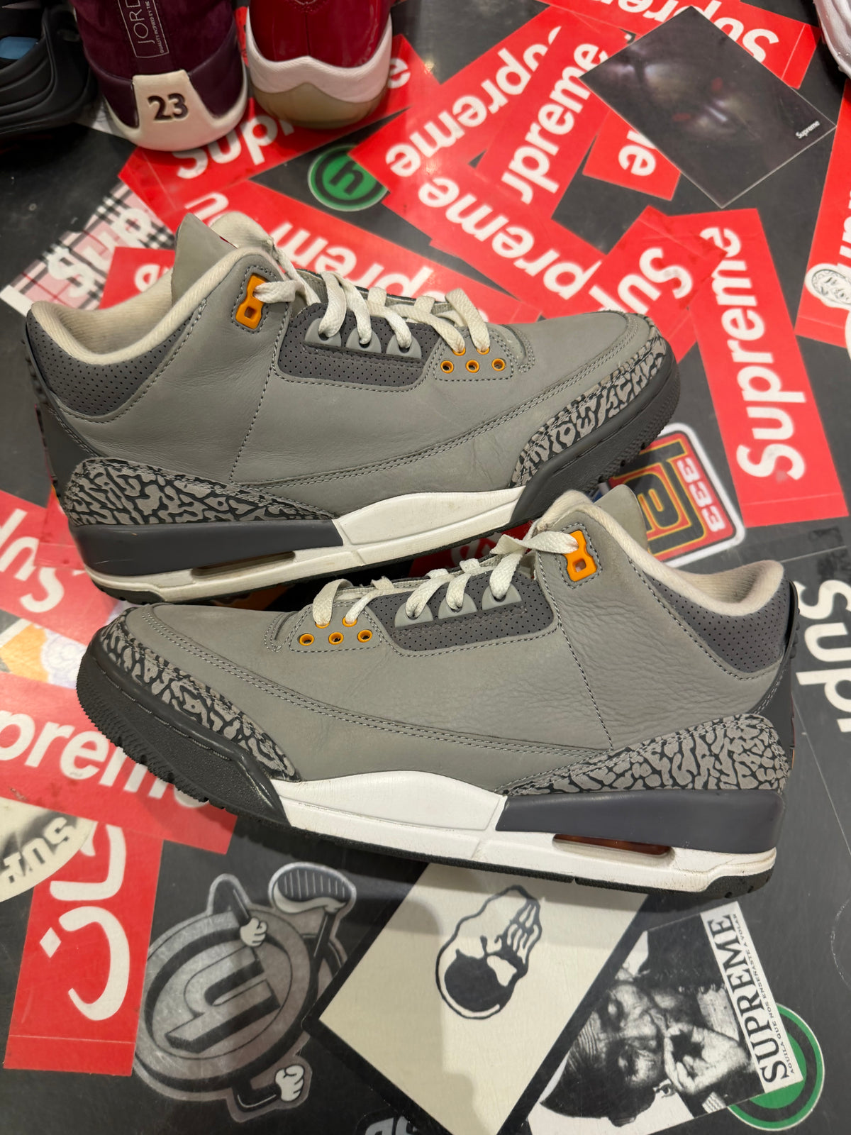 Jordan 3 Cool grey