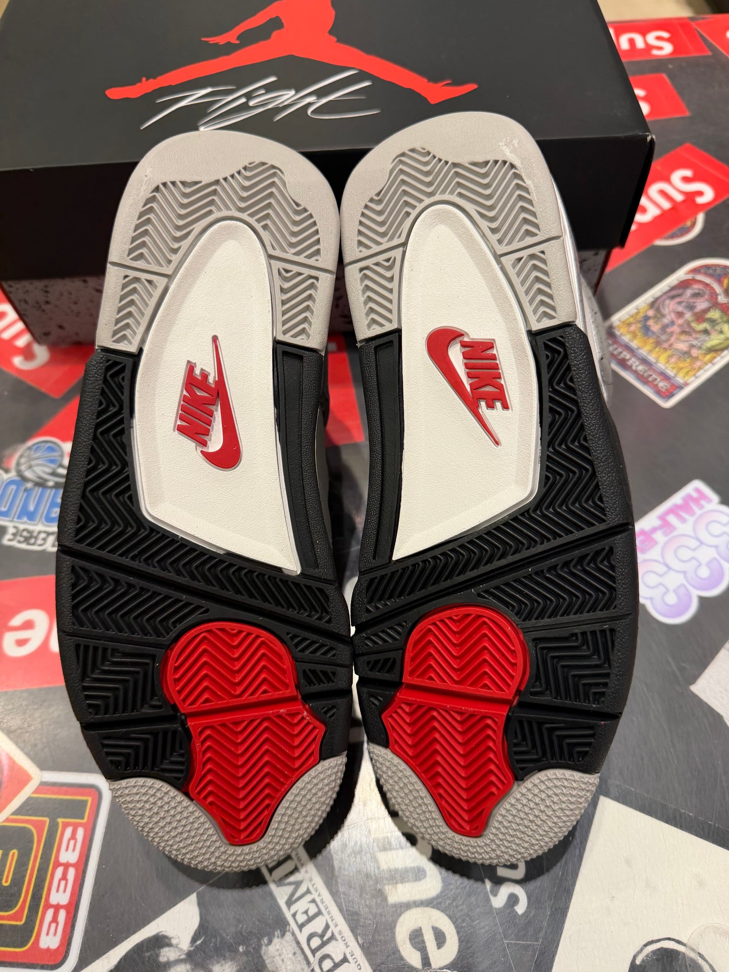 Jordan 4 White Cement