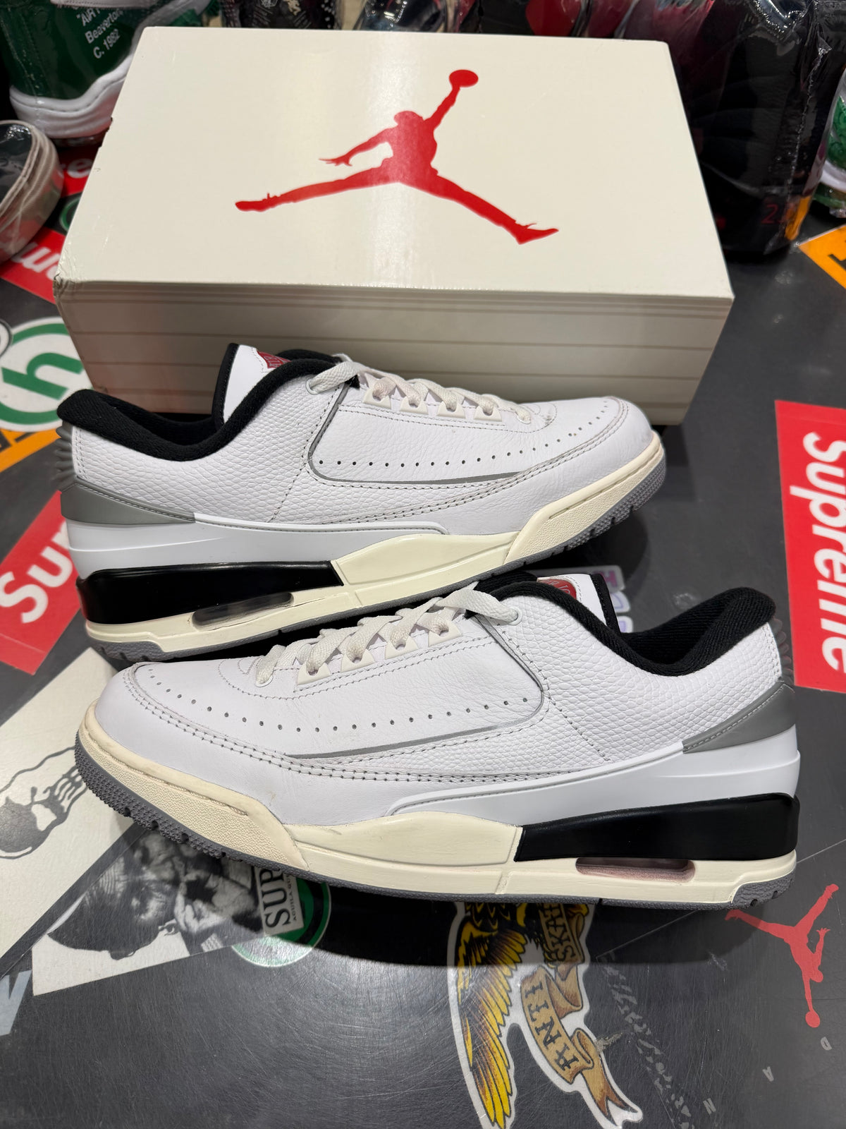 Jordan 2/3 White/Black