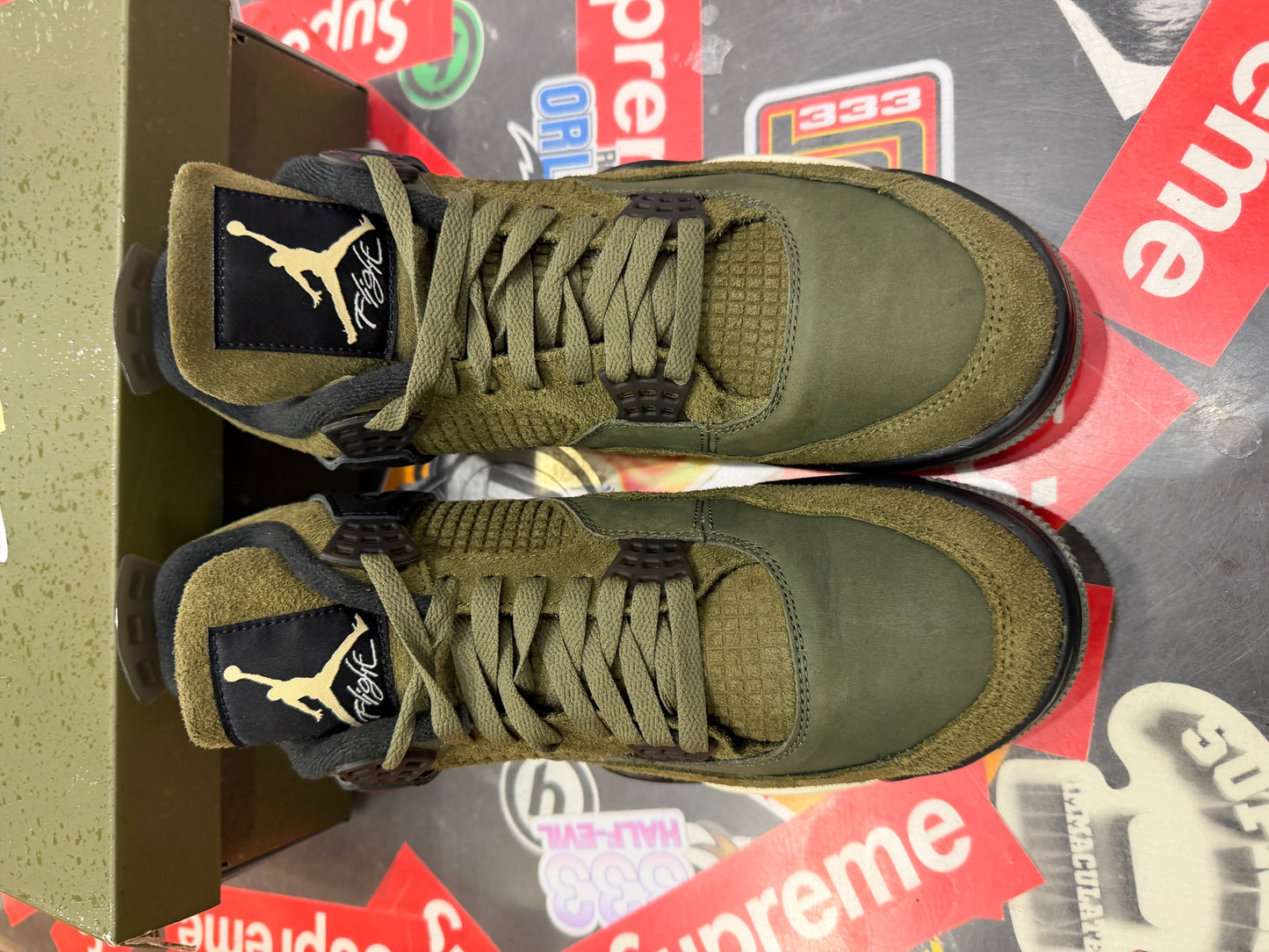 Jordan 4 Craft Olive