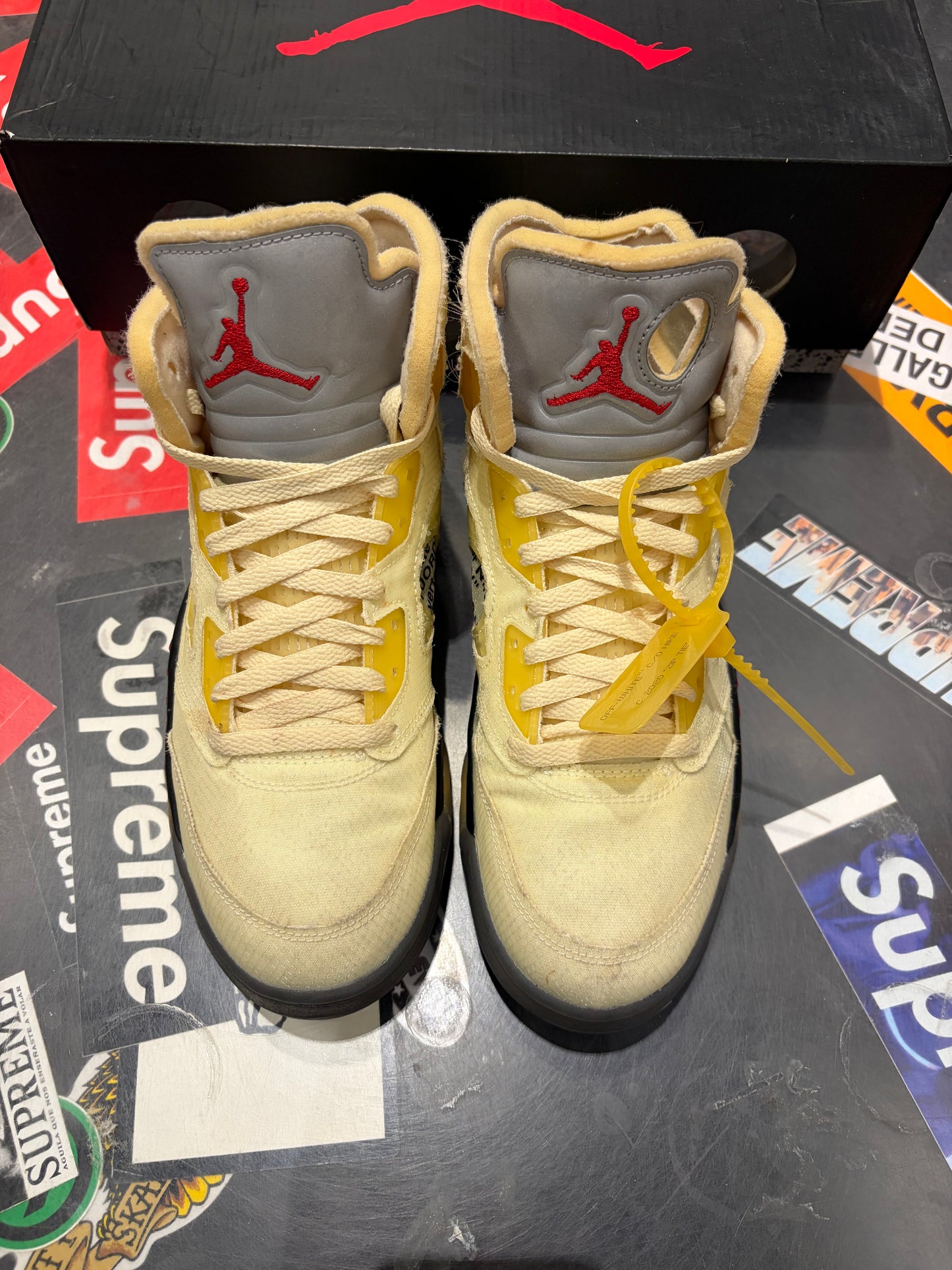 Jordan 5 Off White Sail