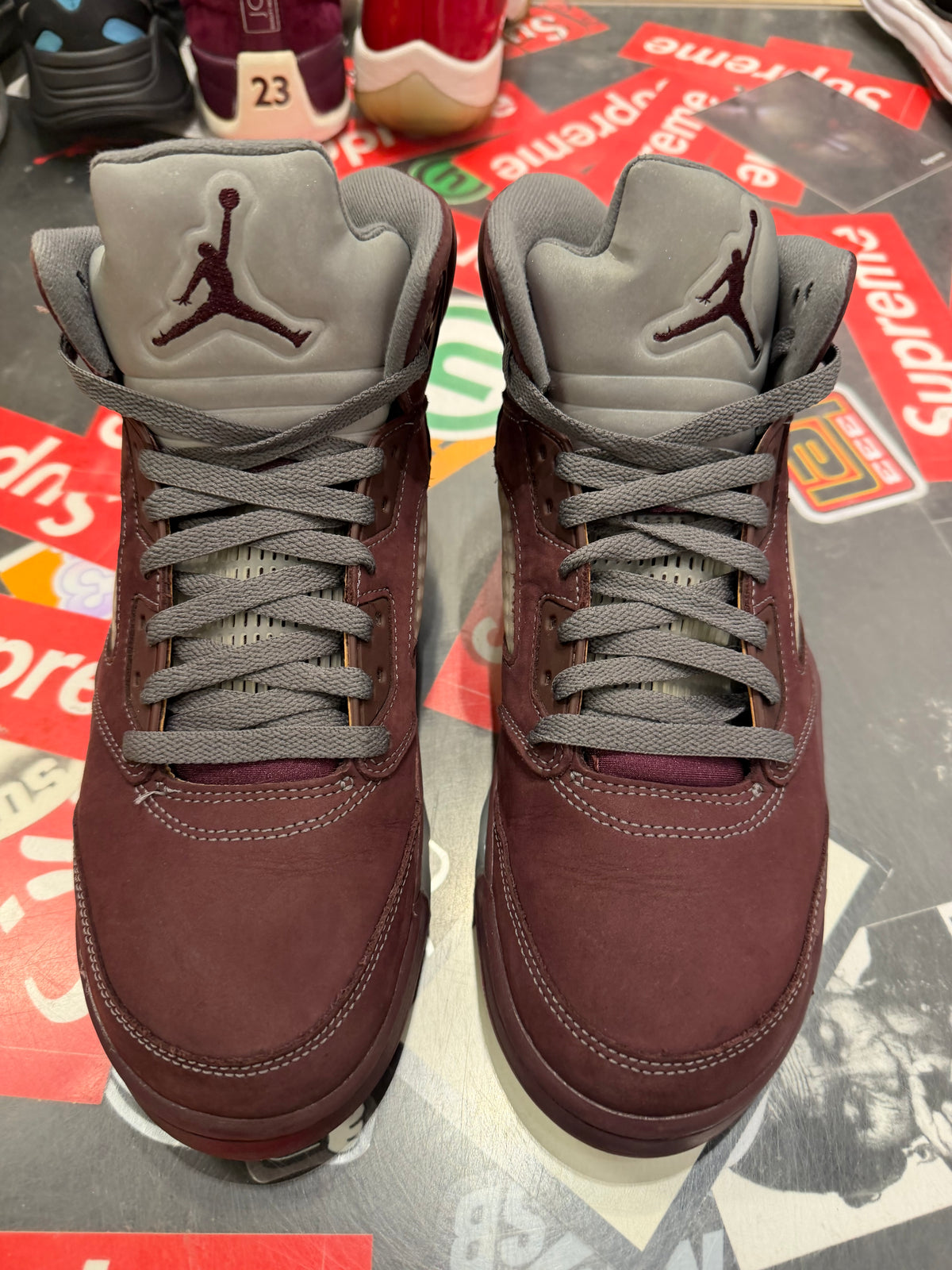 Jordan 5 Burgandy