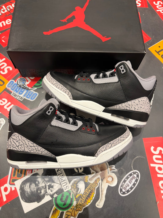 Jordan 3 Black Cement