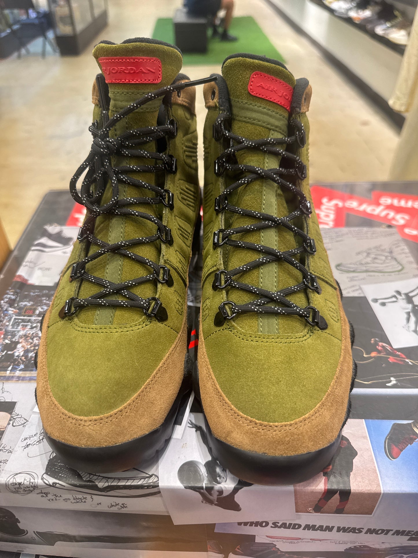 Jordan 9 Legion Green