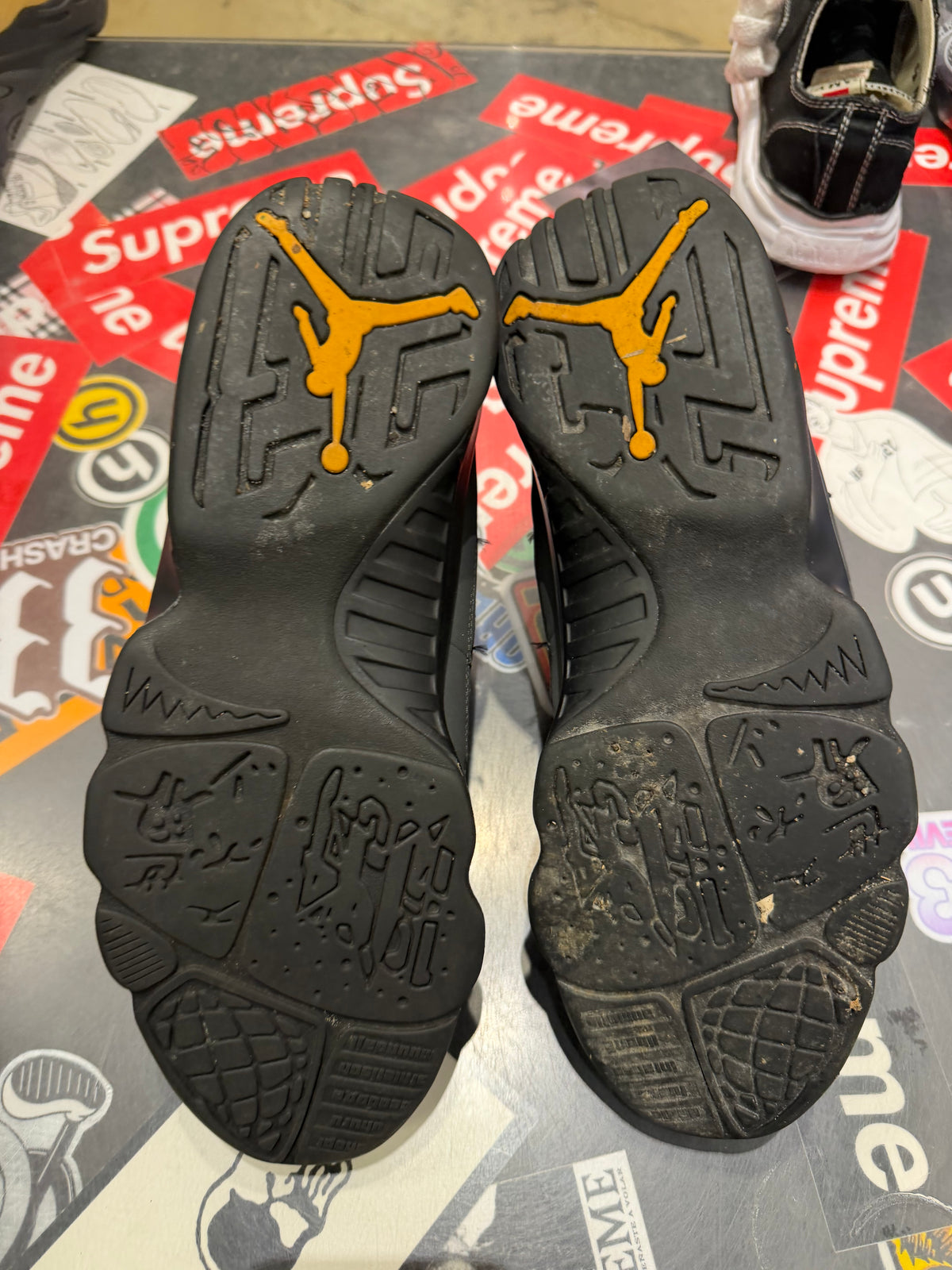 Jordan 9 University gold