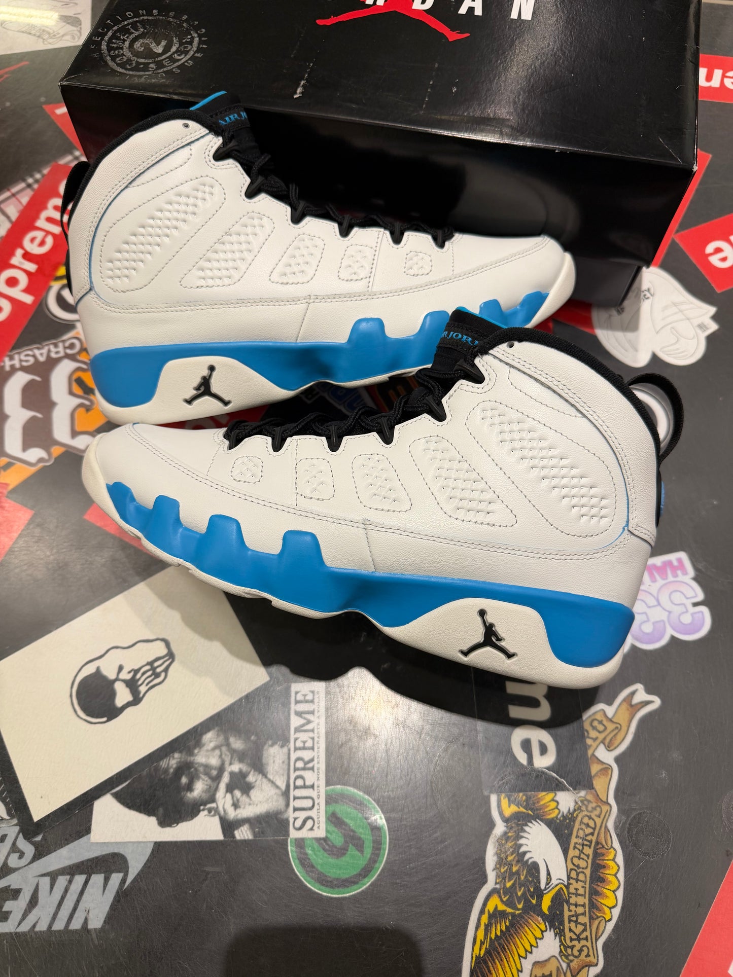 Jordan 9 Powder Blue