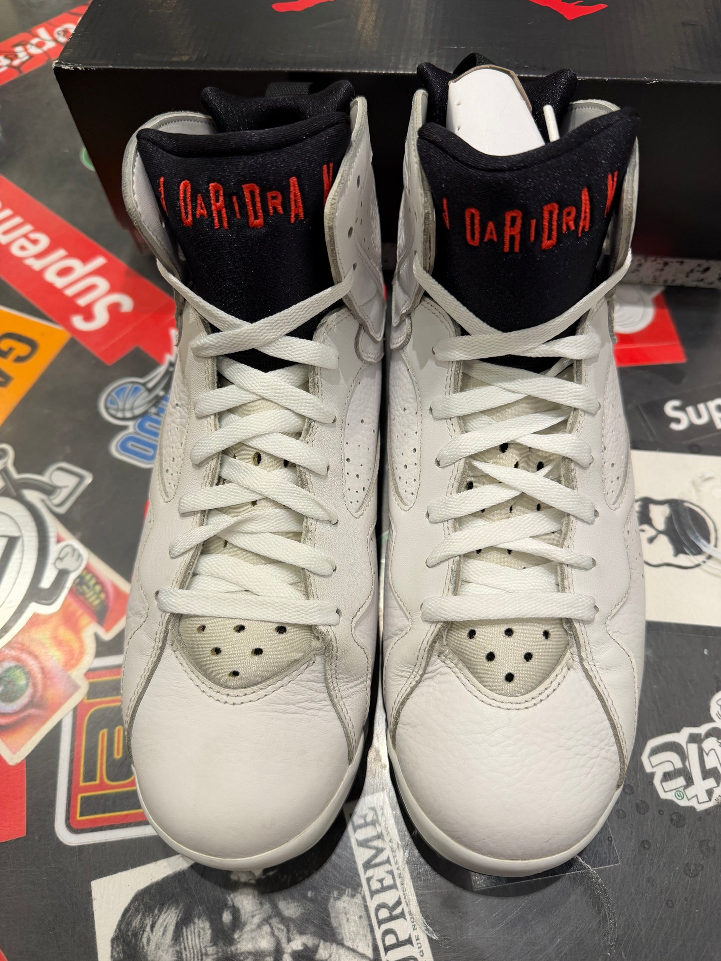 Jordan 7 White Infared