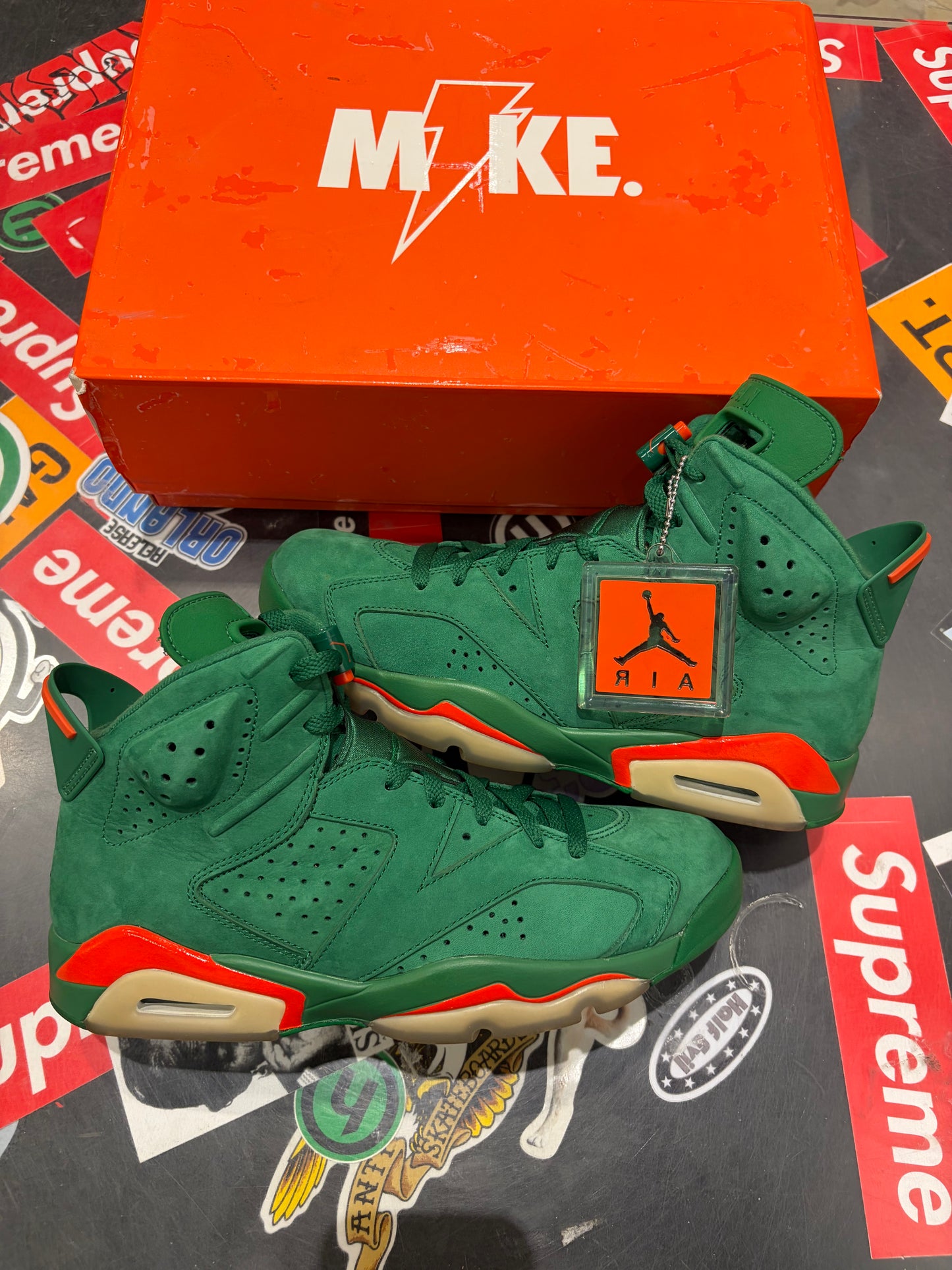 Jordan 6 Gatorade