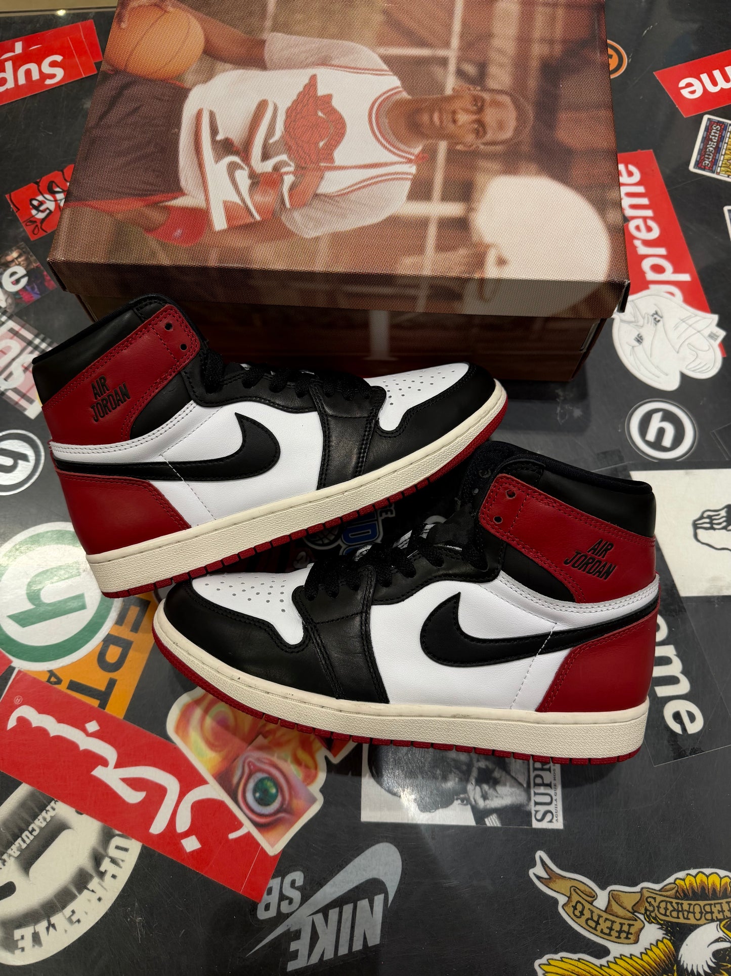 Jordan 1 Black Toe Reimagined