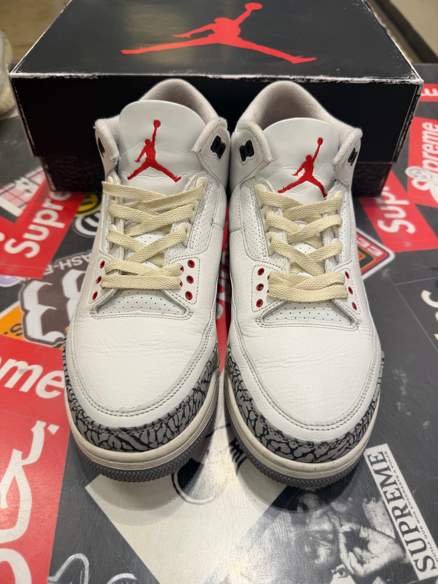 Jordan 3 White Cement