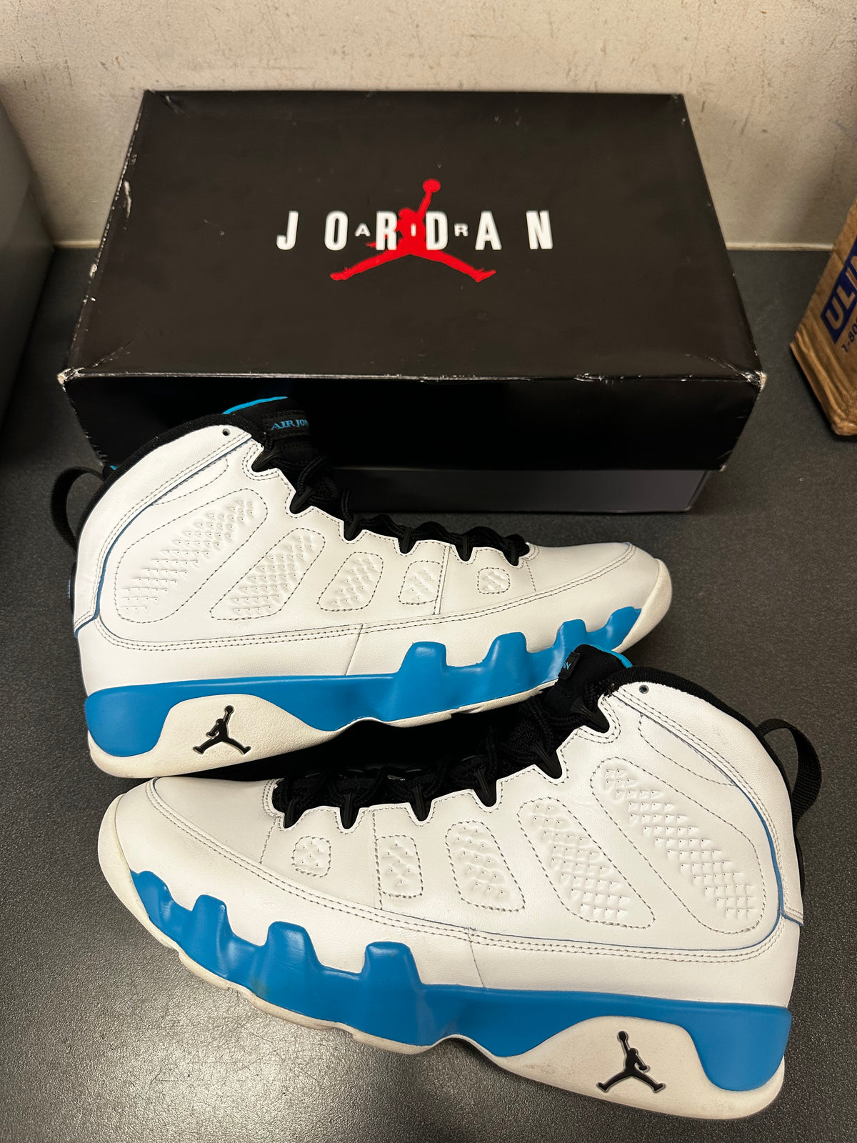 Jordan 9 Powder Blue