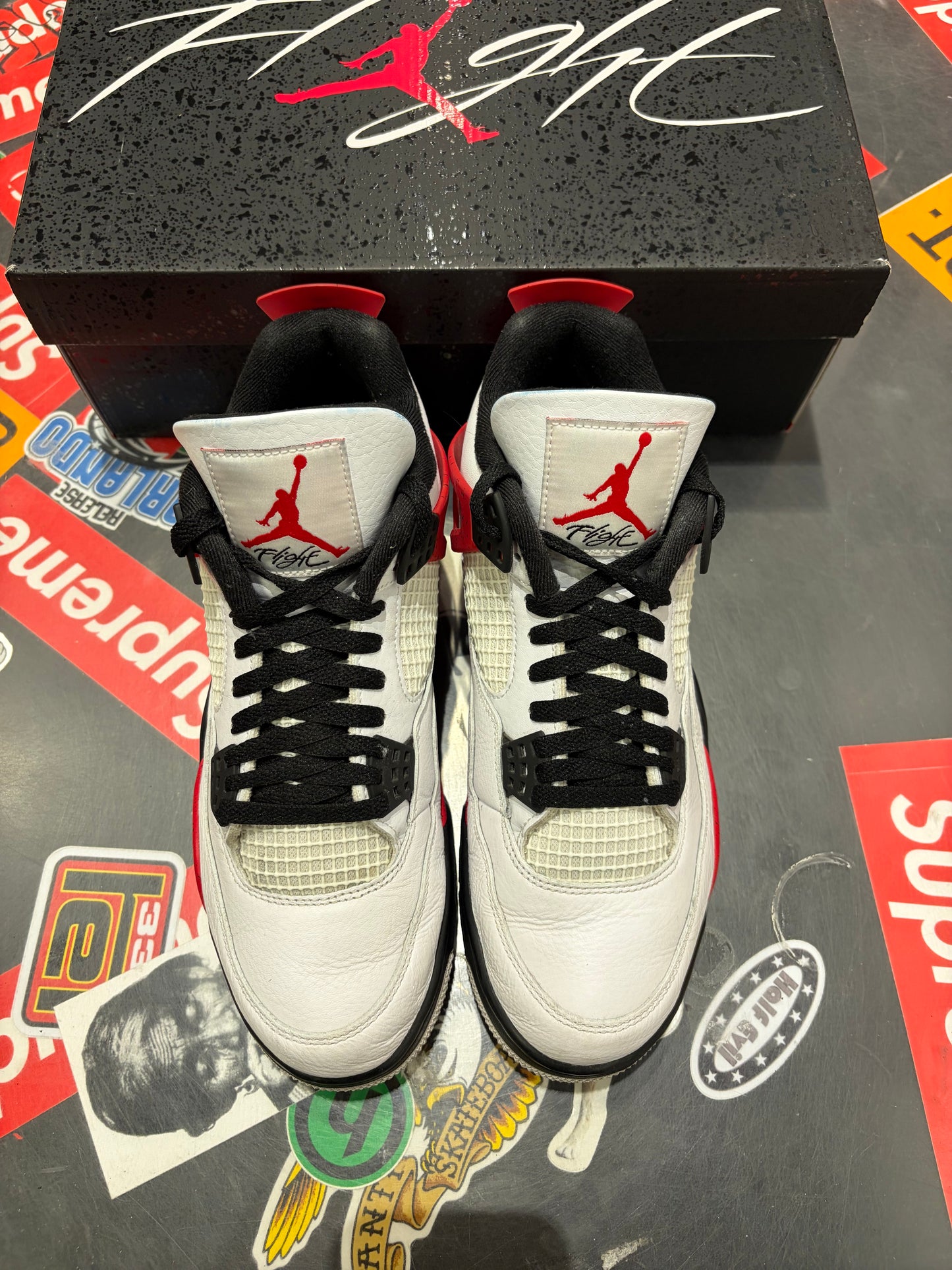 Jordan 4 Red Cement