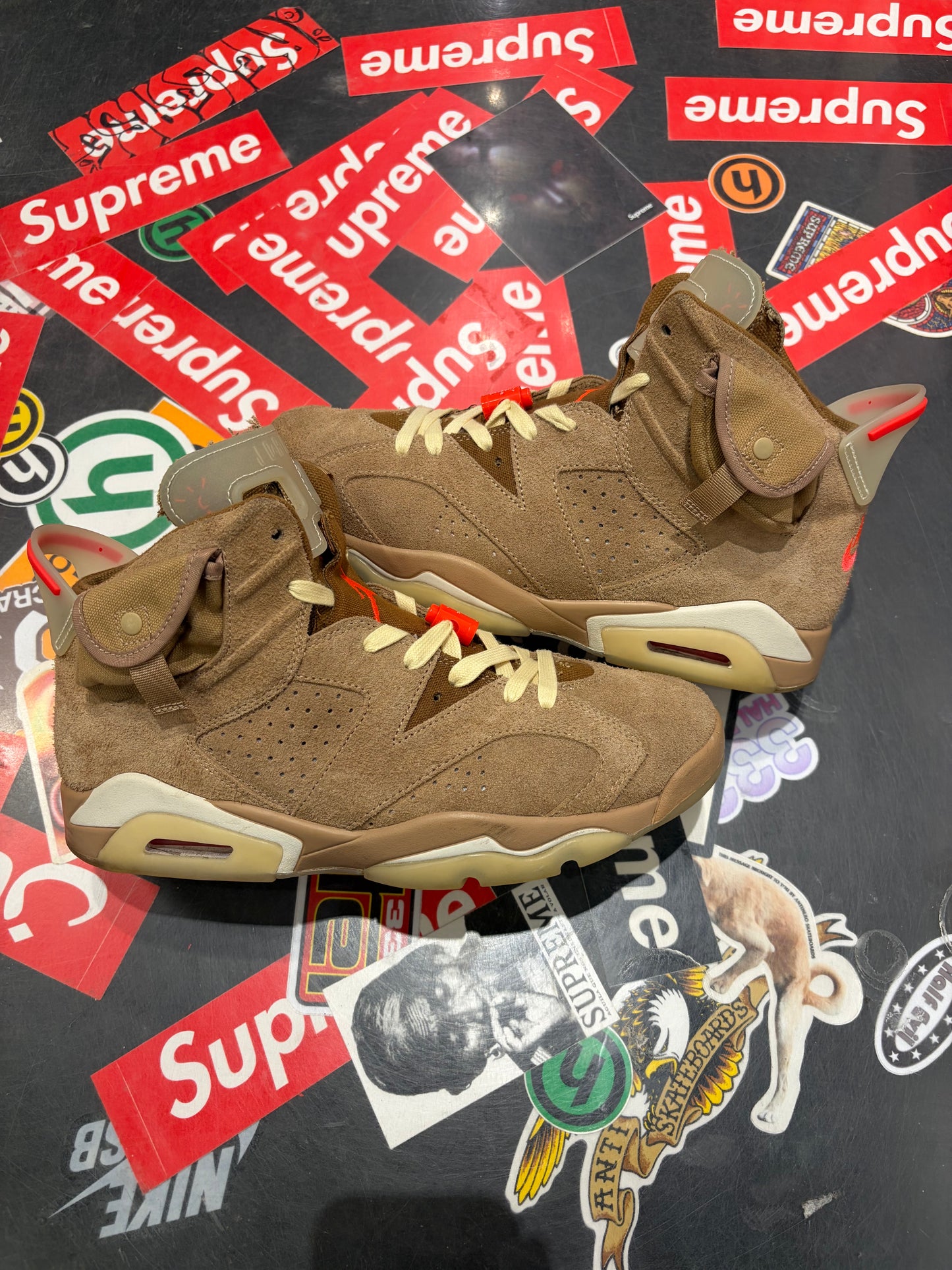 Jordan 6 Travis Scott British Khaki