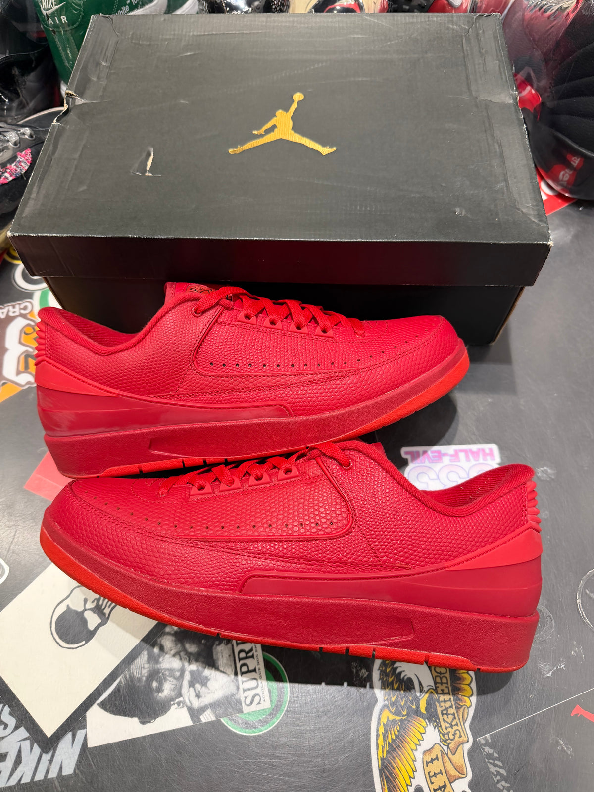 Jordan 2 low Gym red