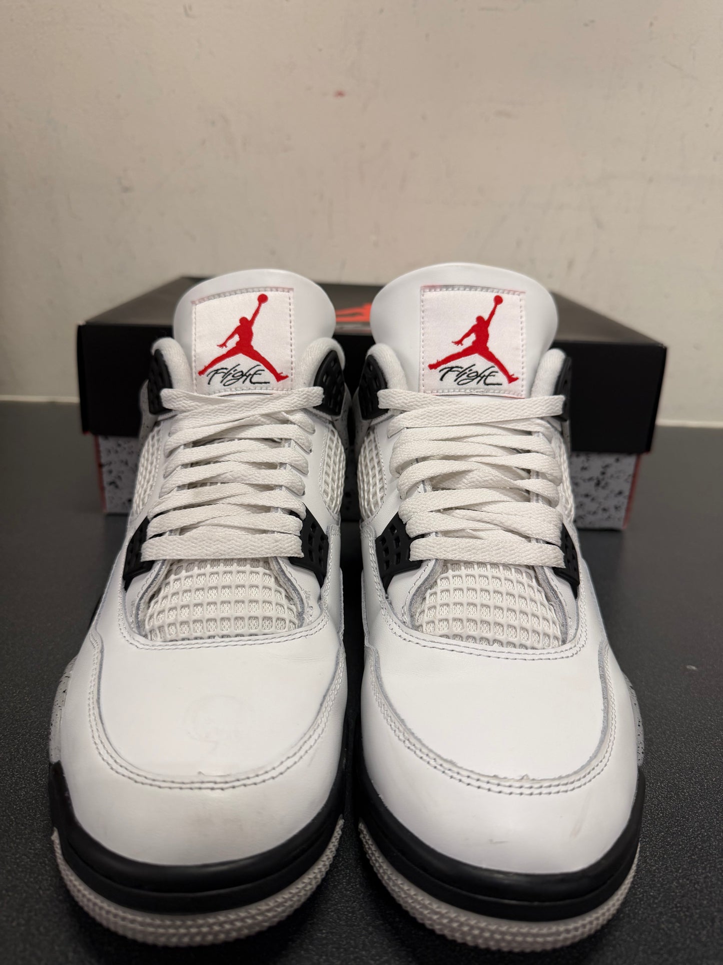 Jordan 4 White Cement