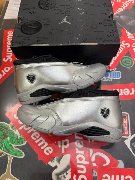 Jordan 14 Metallic Silver (W)