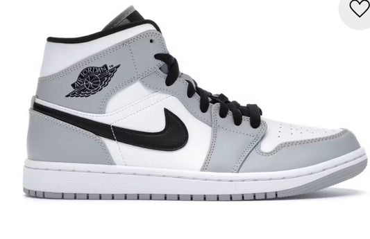 Jordan 1 Mid Light Smoke Grey