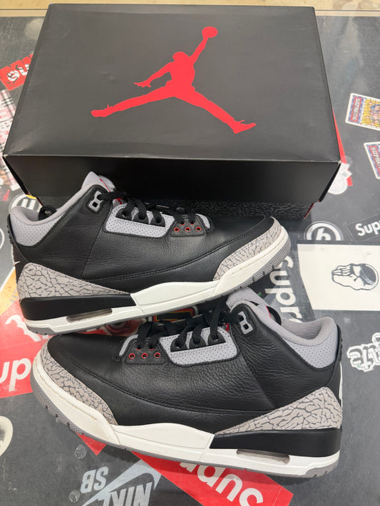 Jordan 3 Black Cement