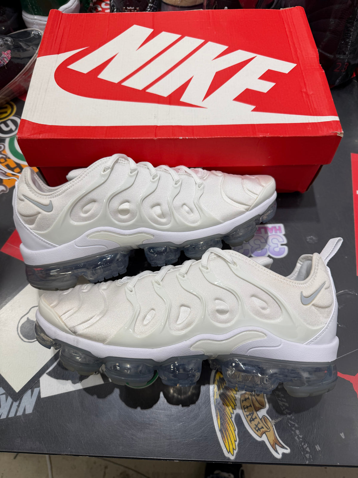 Nike VaporMax plus white