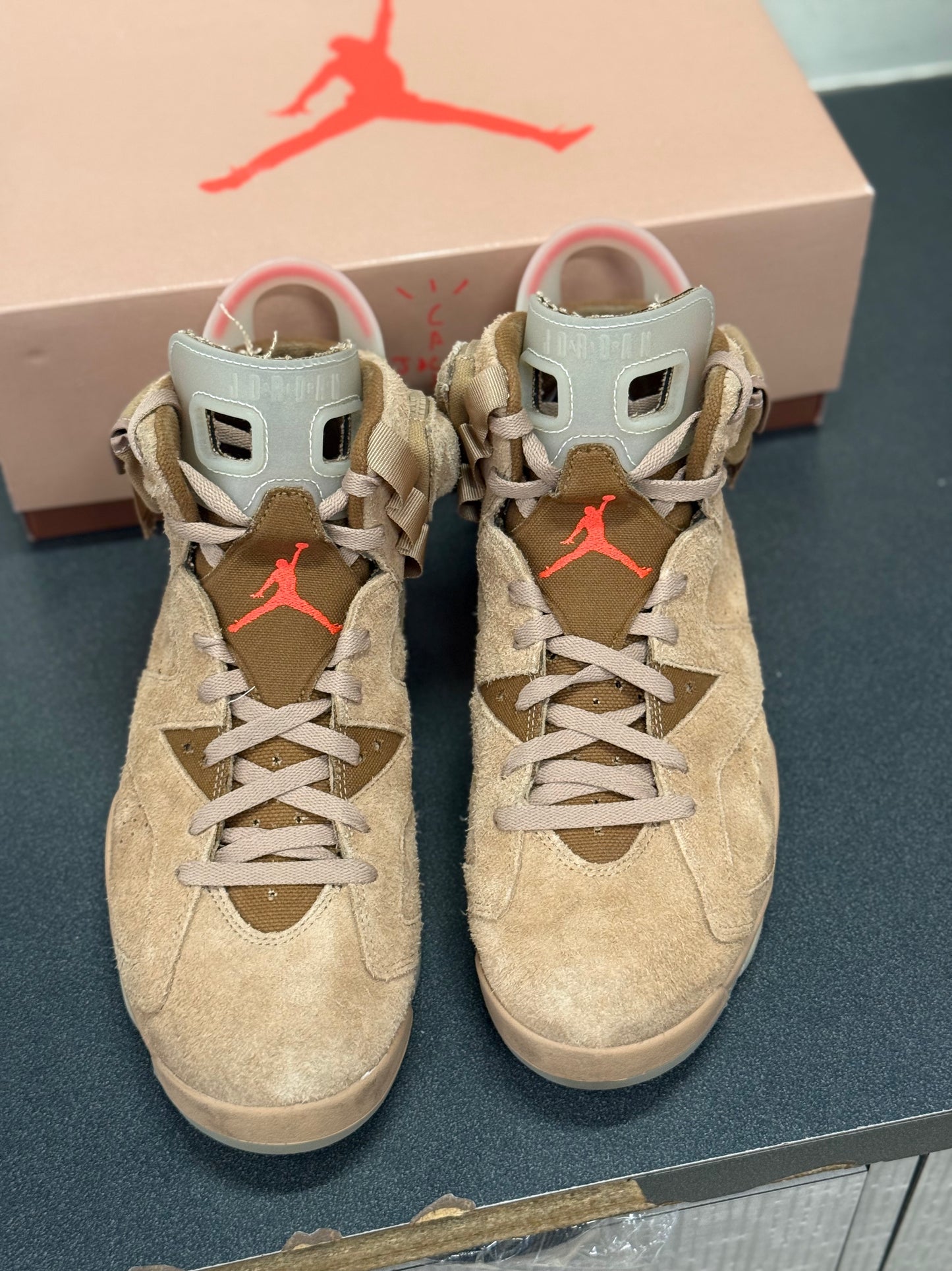 Jordan 6 Travis Scott British Khaki