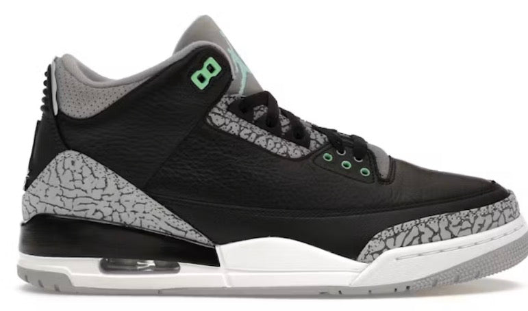Jordan 3 Green Glow