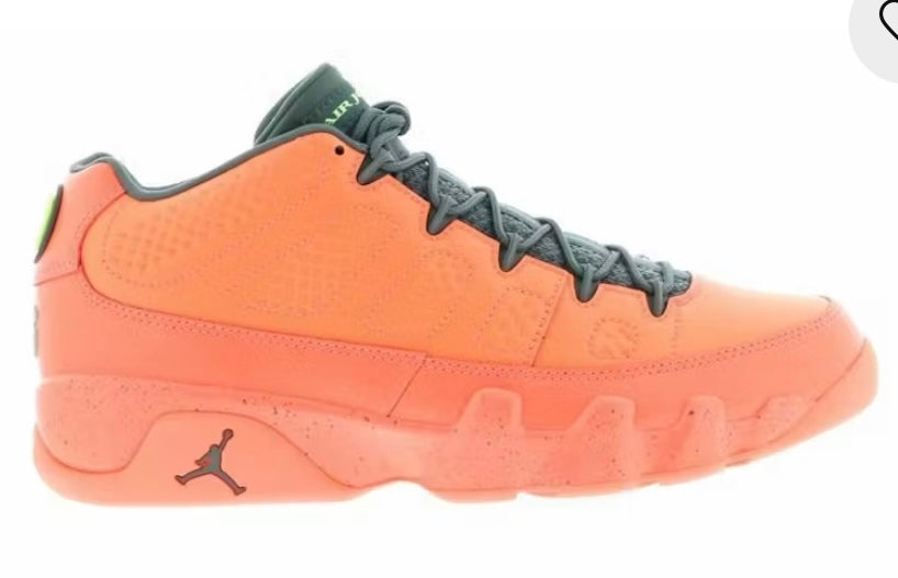 Jordan 9 Low bright mango