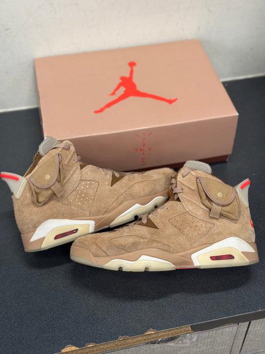Jordan 6 Travis Scott British Khaki